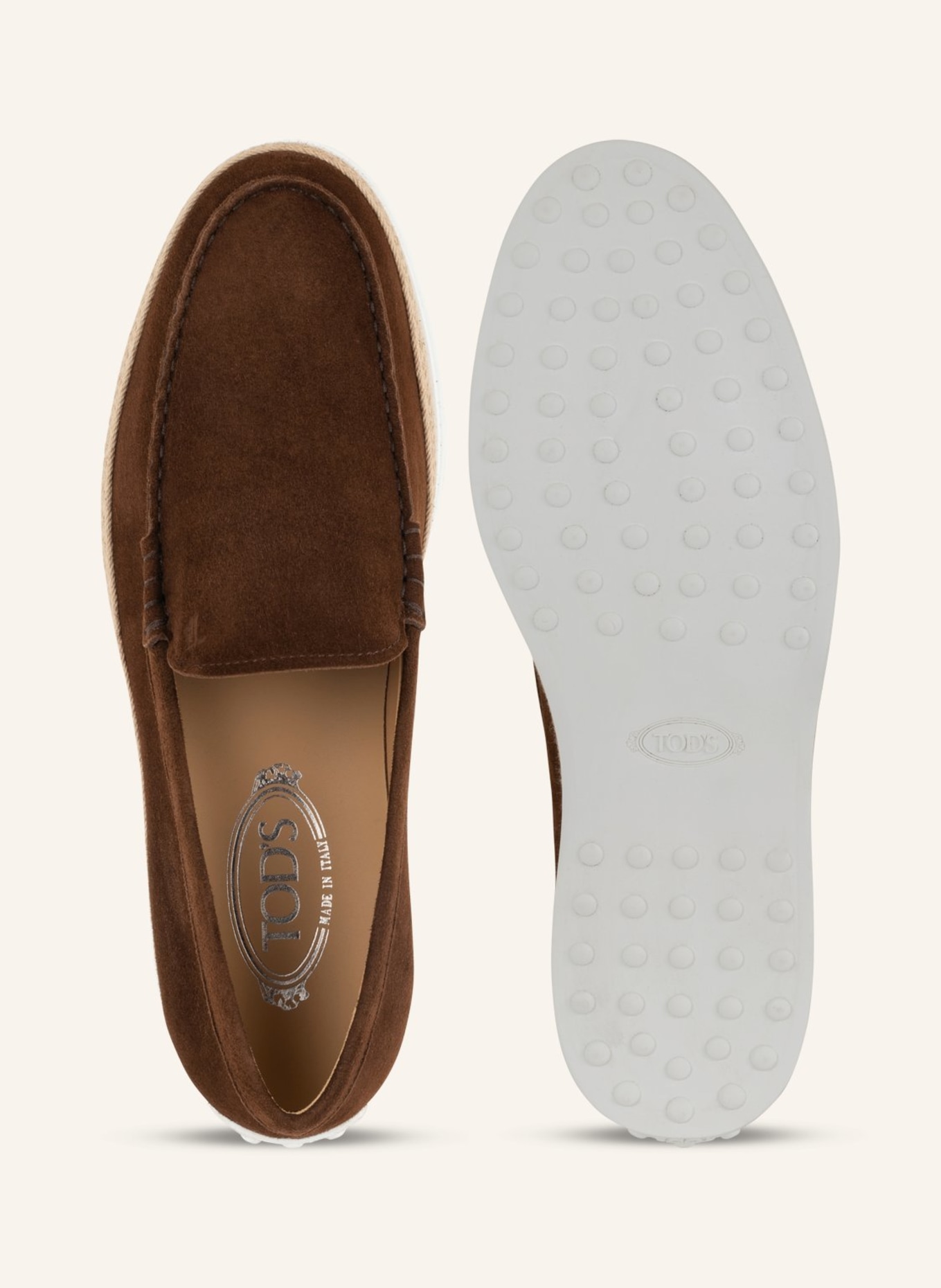 TOD'S Slip-on shoes, Color: BROWN (Image 5)