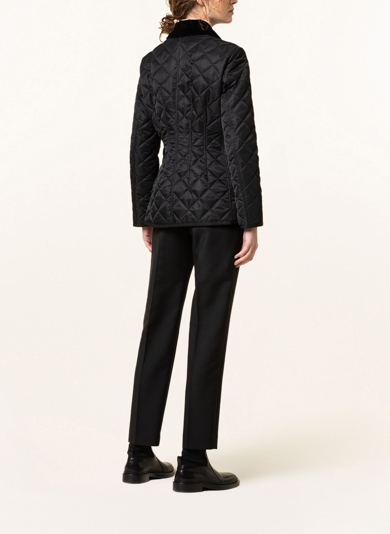 BURBERRY Quilted jacket, Color: BLACK (Image 3)