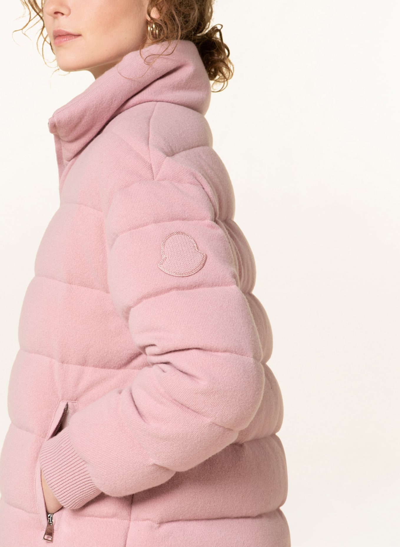 MONCLER Down jacket CAYEUX, Color: ROSE (Image 4)