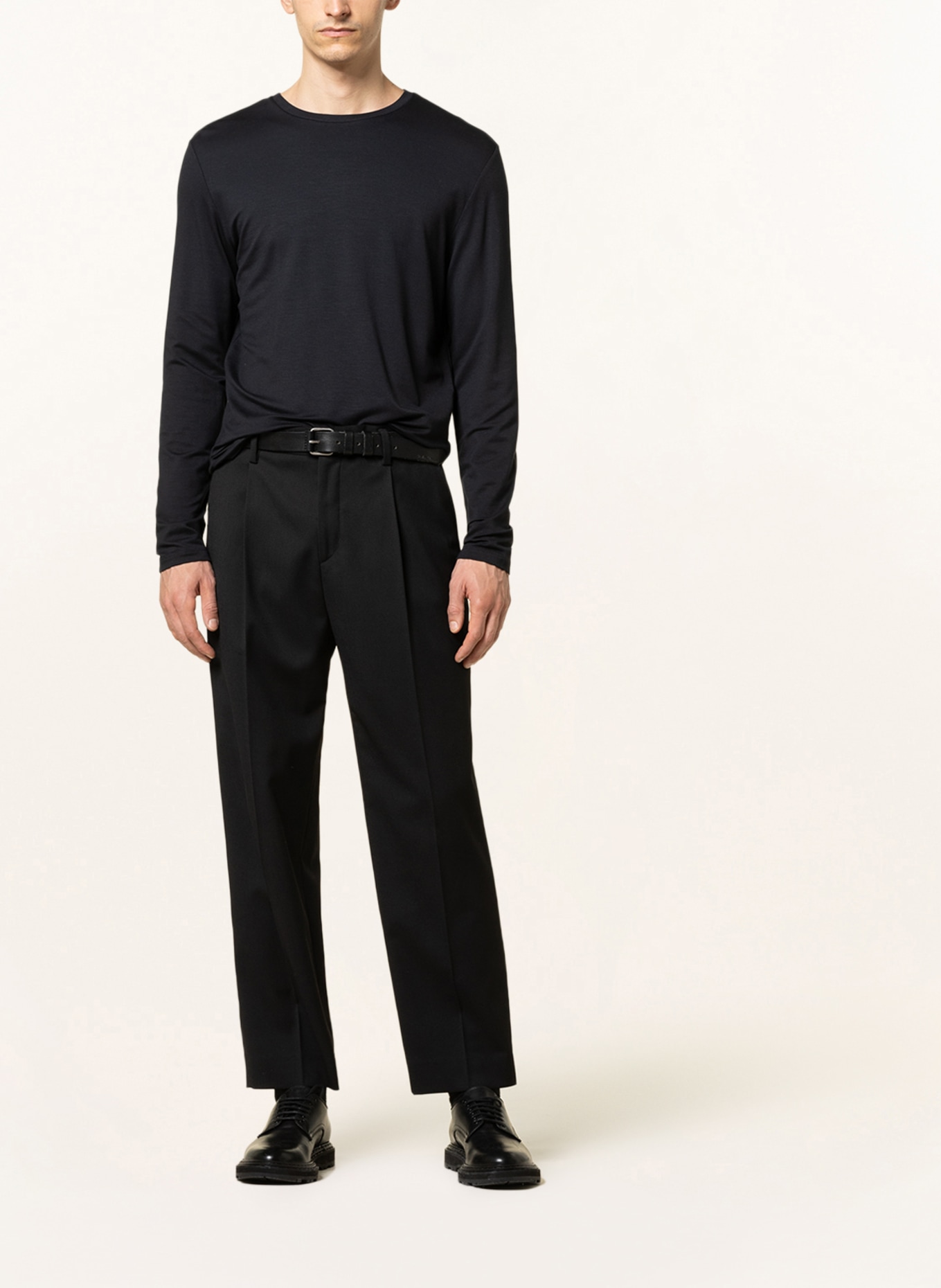 REISS Long sleeve shirt ARMSTRONG, Color: BLACK (Image 2)