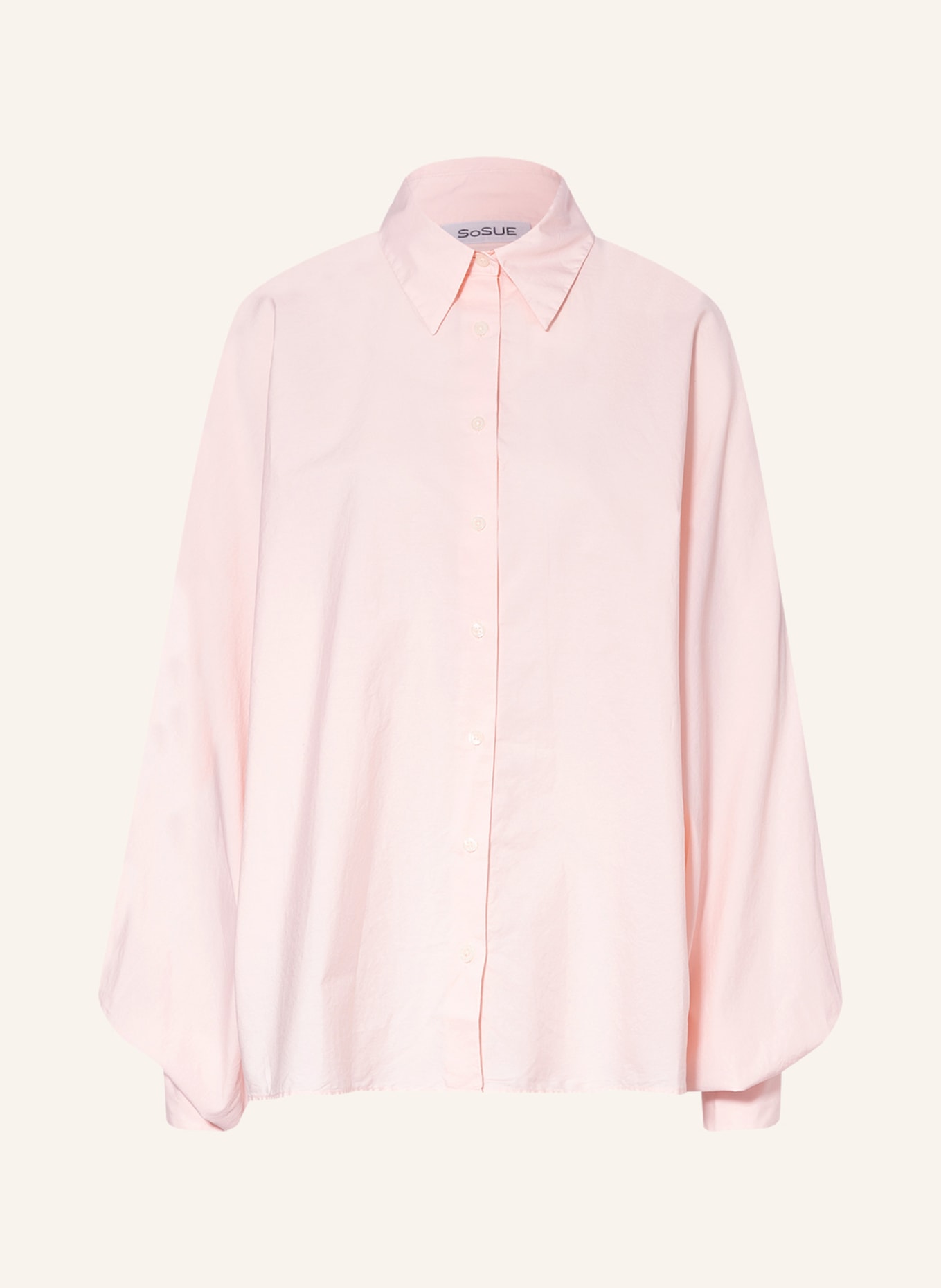 SoSUE Oversized shirt blouse ANTONIA, Color: LIGHT PINK (Image 1)
