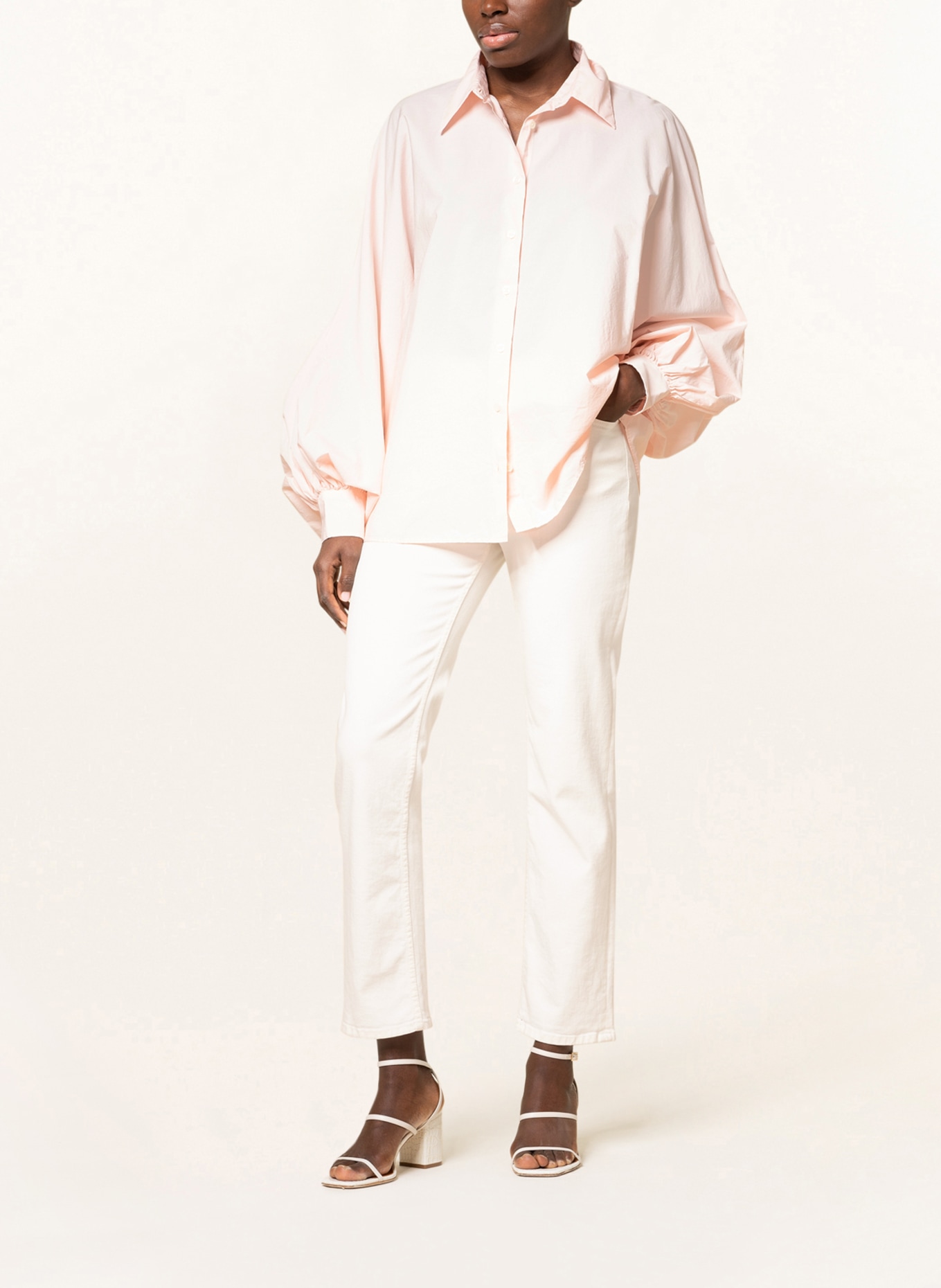 SoSUE Oversized shirt blouse ANTONIA, Color: LIGHT PINK (Image 2)