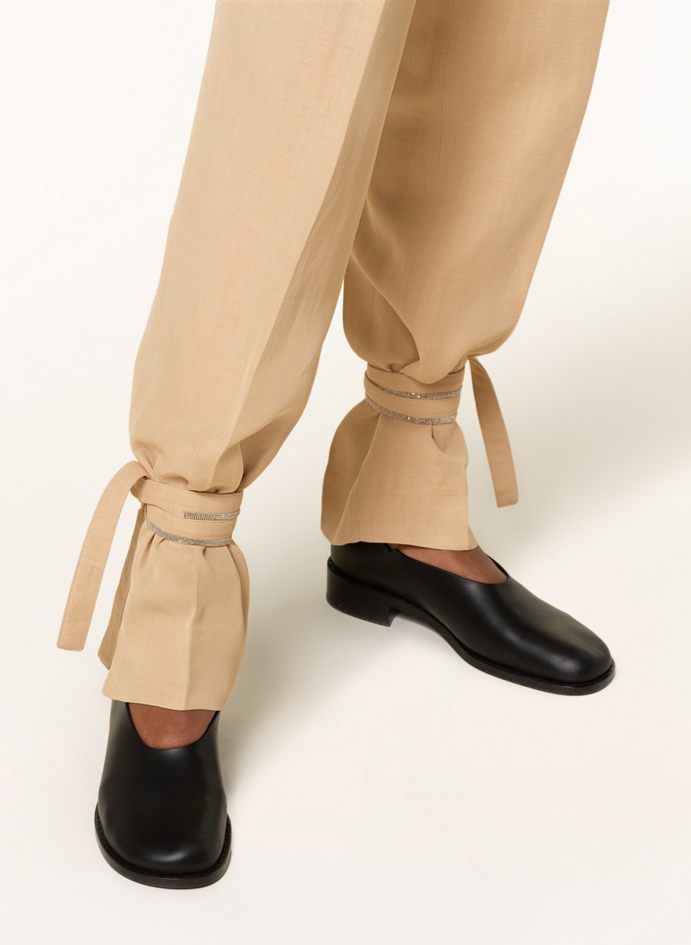 FABIANA FILIPPI Pants with linen , Color: BEIGE (Image 5)