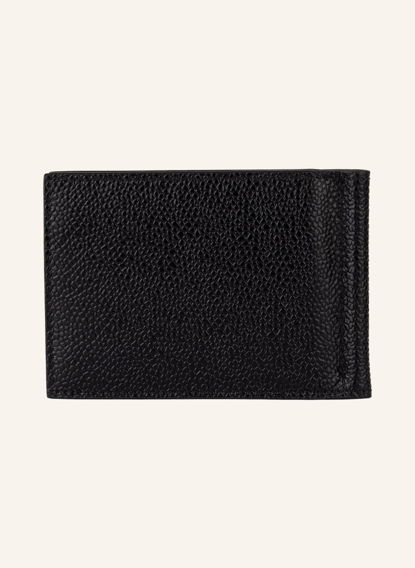 THOM BROWNE. Card case with money clip , Color: BLACK (Image 3)