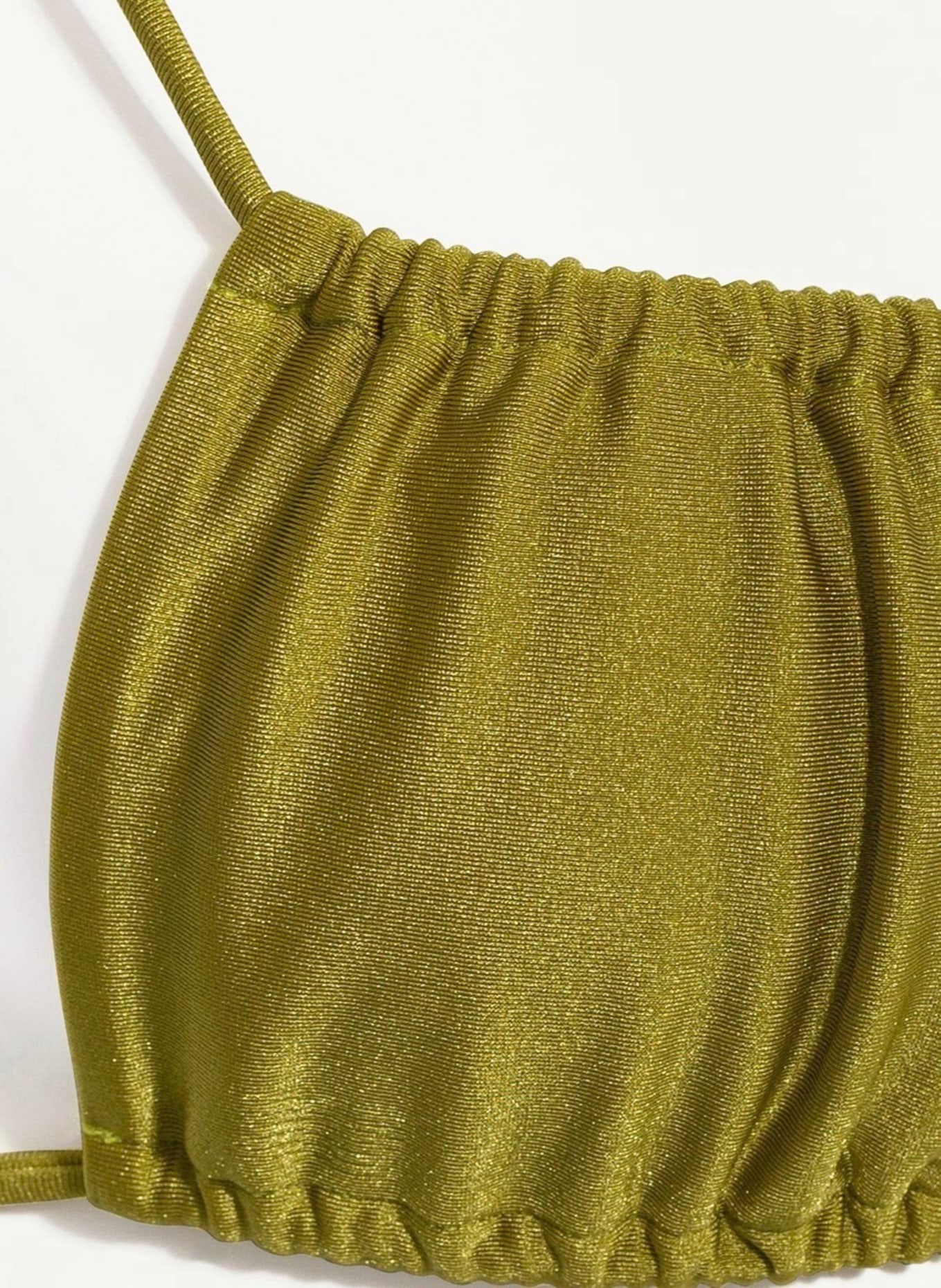JANTHEE Berlin Bandeau bikini top VICCA , Color: LIGHT GREEN (Image 5)