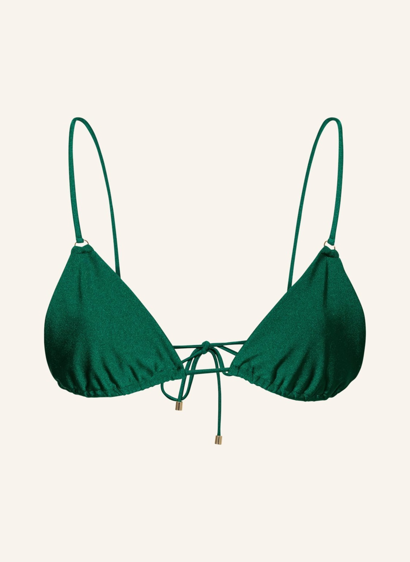 JANTHEE Berlin Triangle bikini top VENICE, Color: GREEN (Image 1)