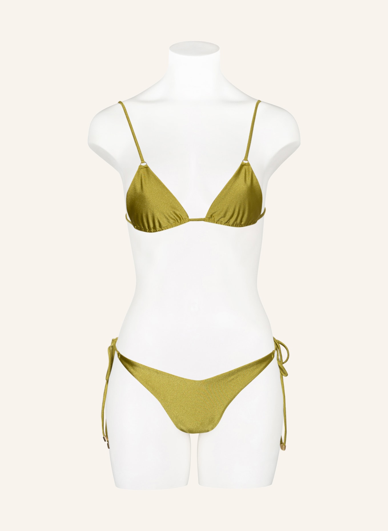 JANTHEE Berlin Brazilian-Bikini-Hose ADELA, Farbe: OLIV (Bild 2)