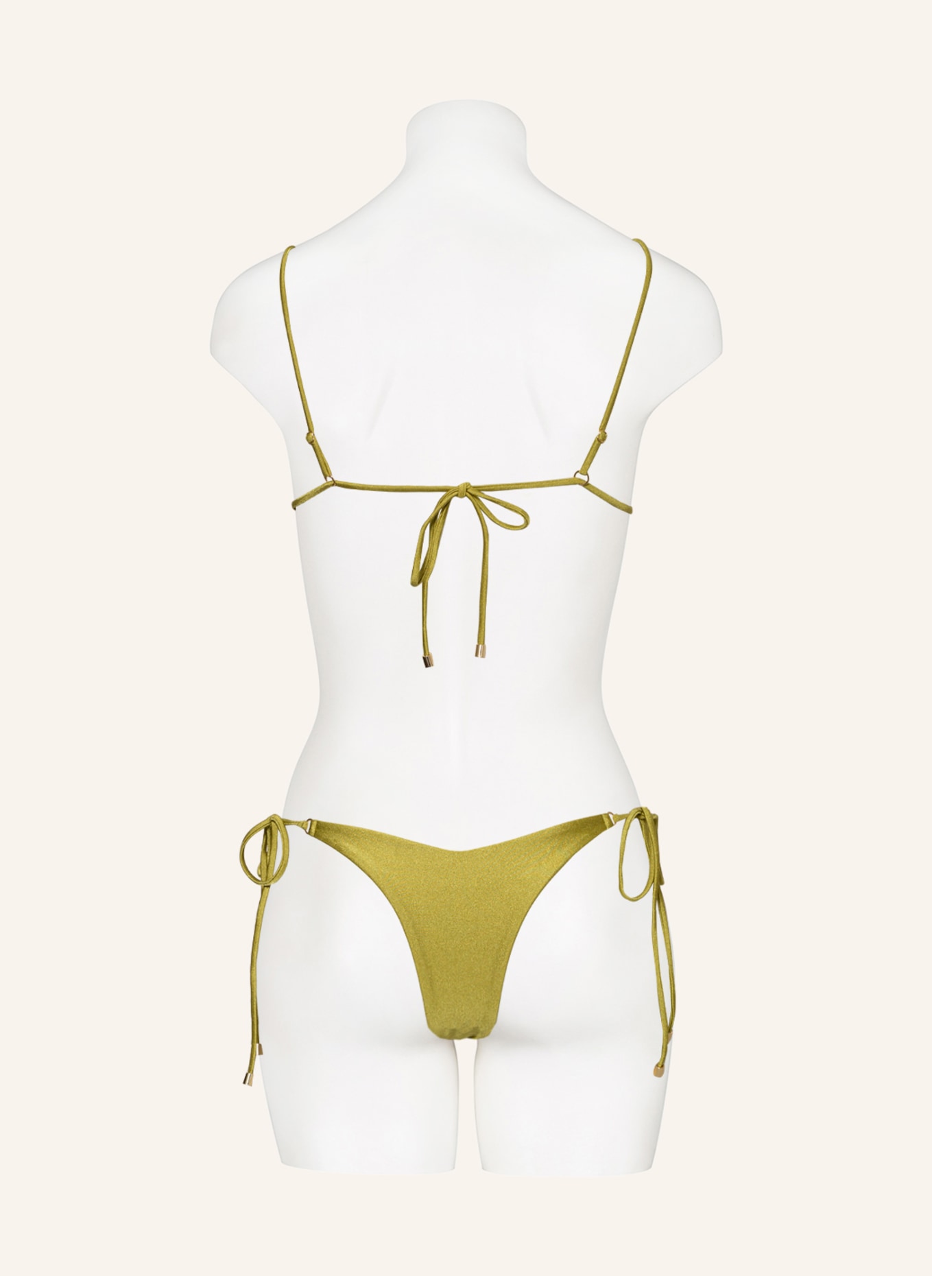 JANTHEE Berlin Brazilian-Bikini-Hose ADELA, Farbe: OLIV (Bild 3)