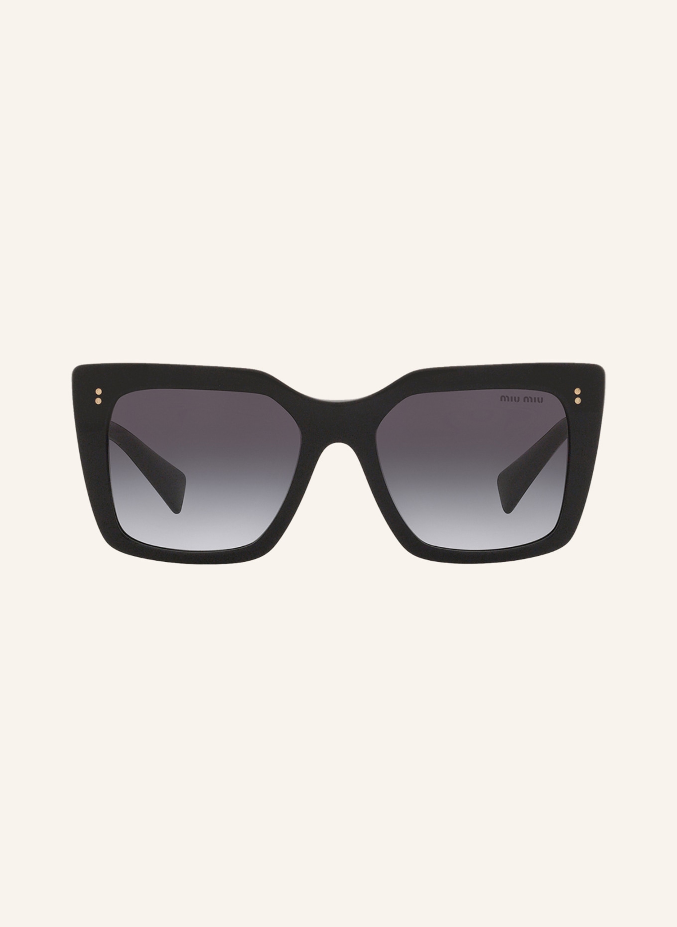 MIU MIU Sunglasses MU 02WS, Color: BLACK/ DARK GRAY (Image 2)
