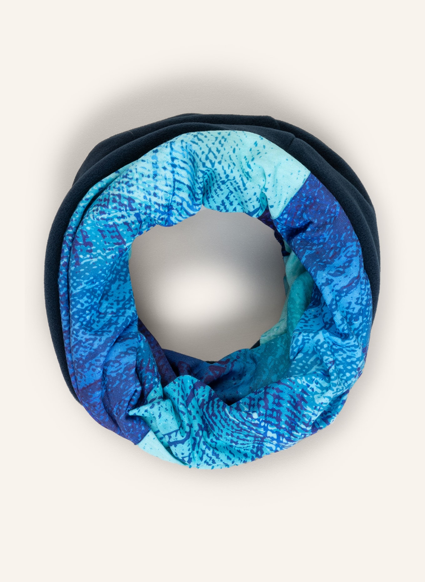P.A.C. Multifunctional scarf, Color: DARK BLUE/ MINT/ BLUE (Image 2)