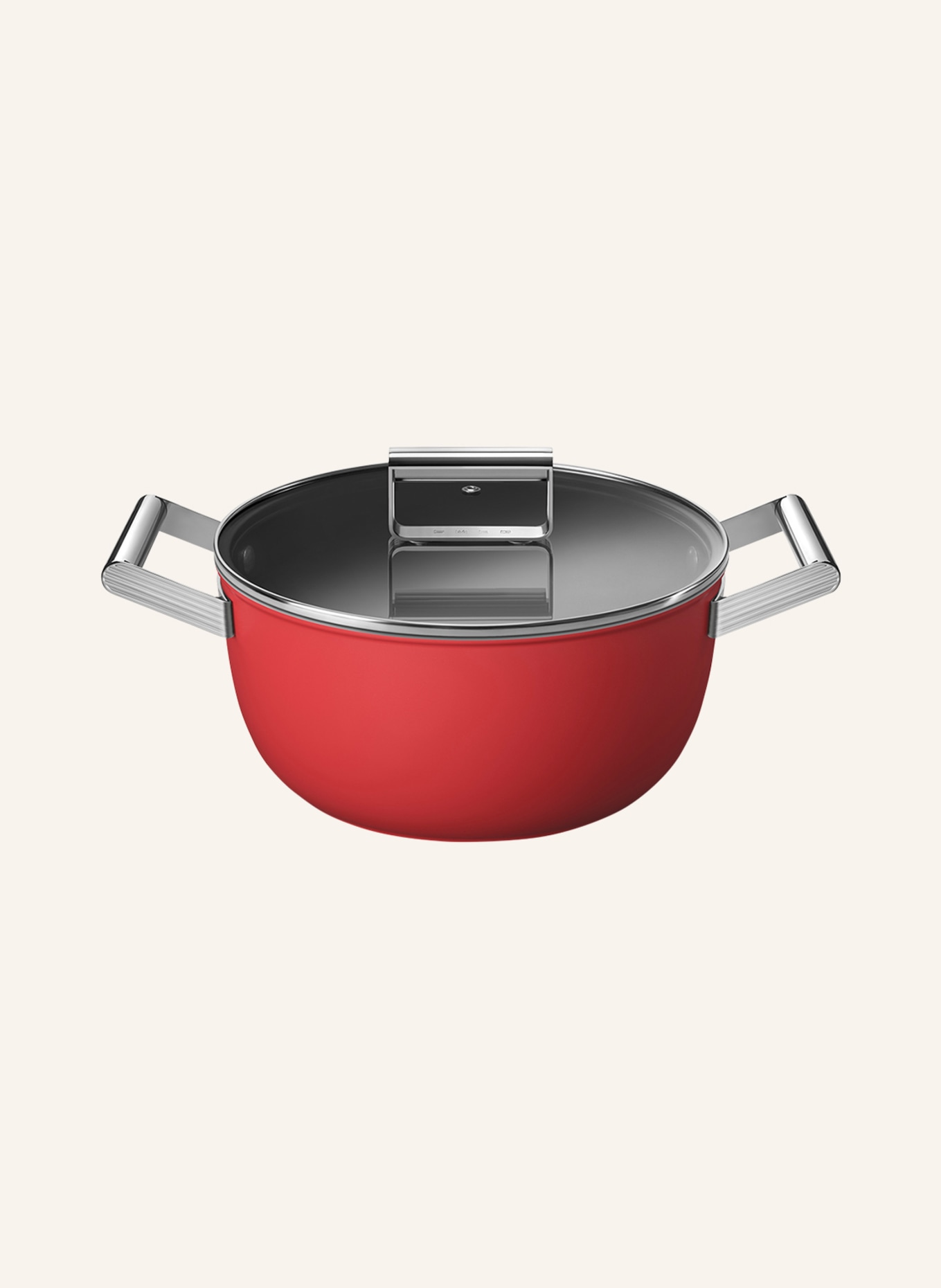SMEG Cooking pot CKFC2411, Color: RED (Image 1)