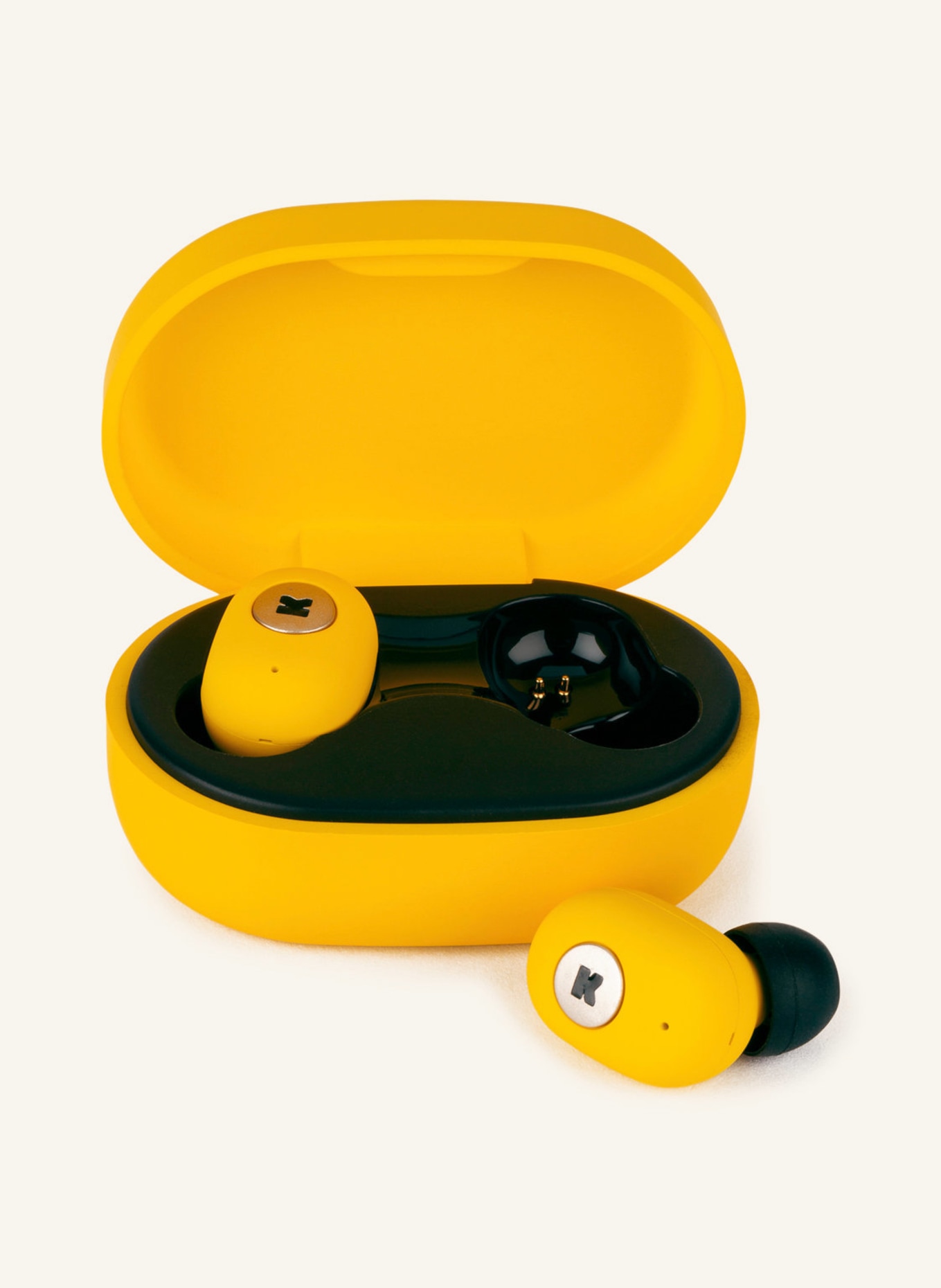 KREAFUNK Bluetooth-Kopfhörer ABEAN: GELB