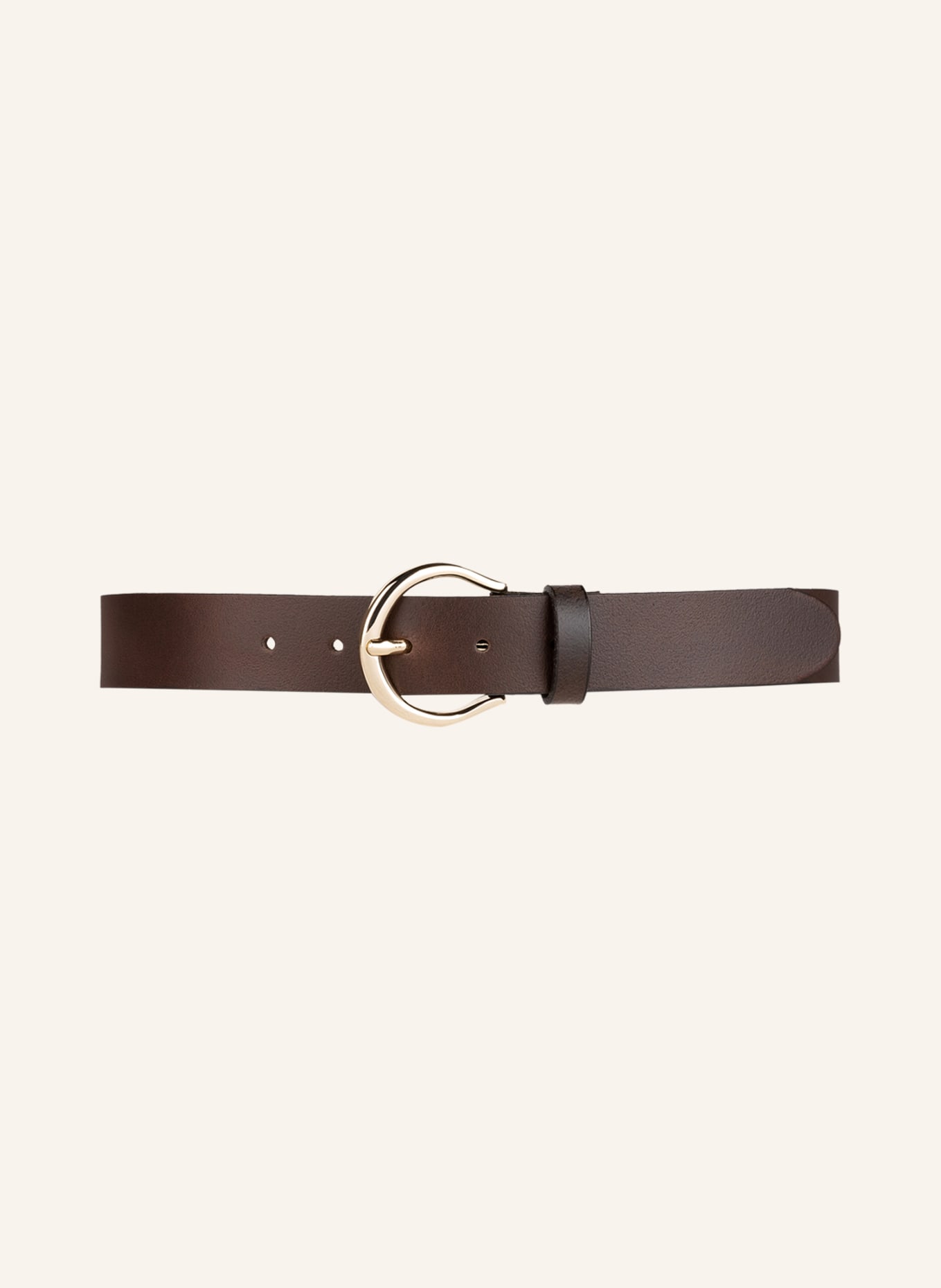 Condor Leather belt, Color: BROWN (Image 2)