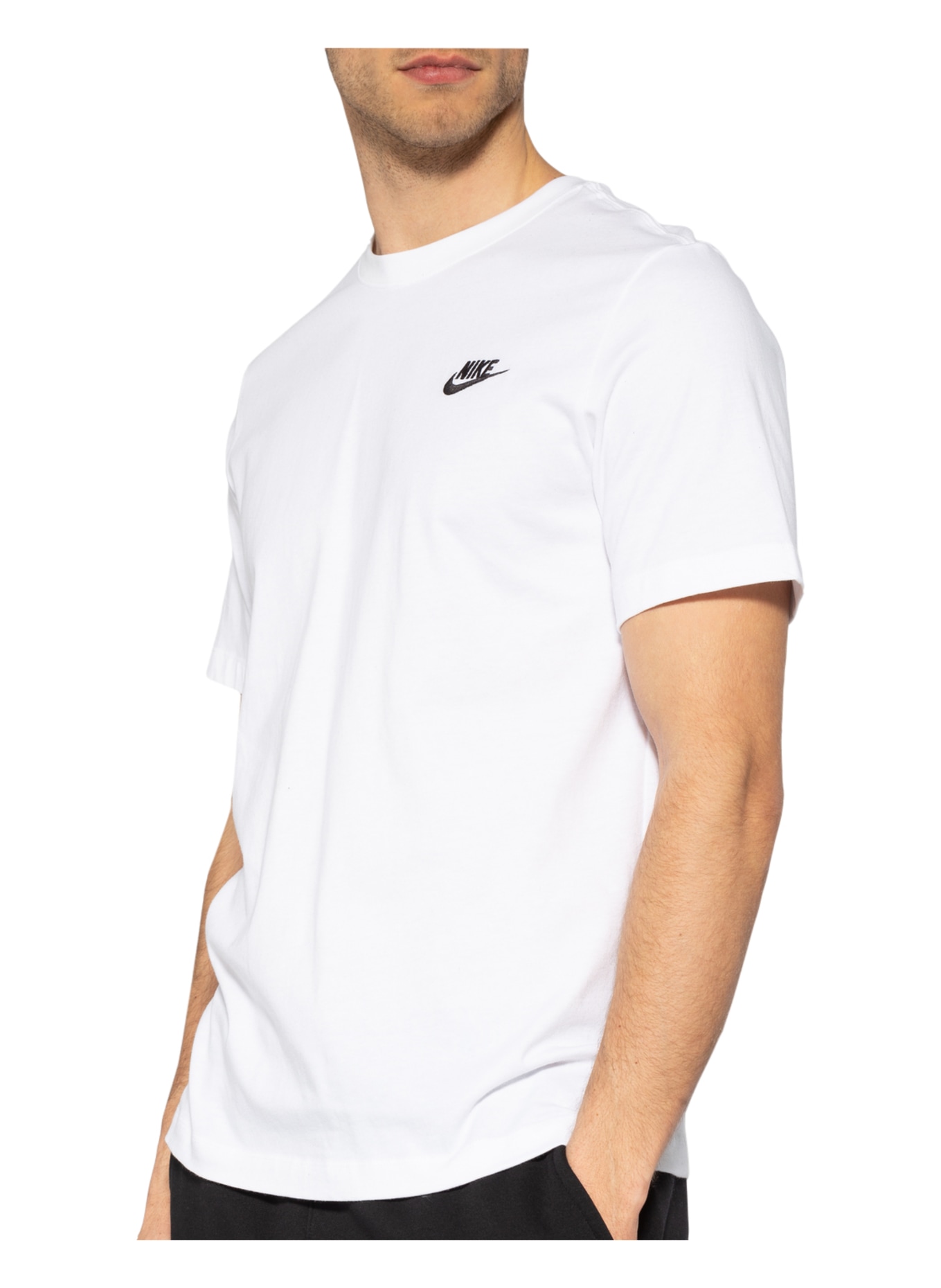 Nike T-shirt, Kolor: BIAŁY (Obrazek 4)