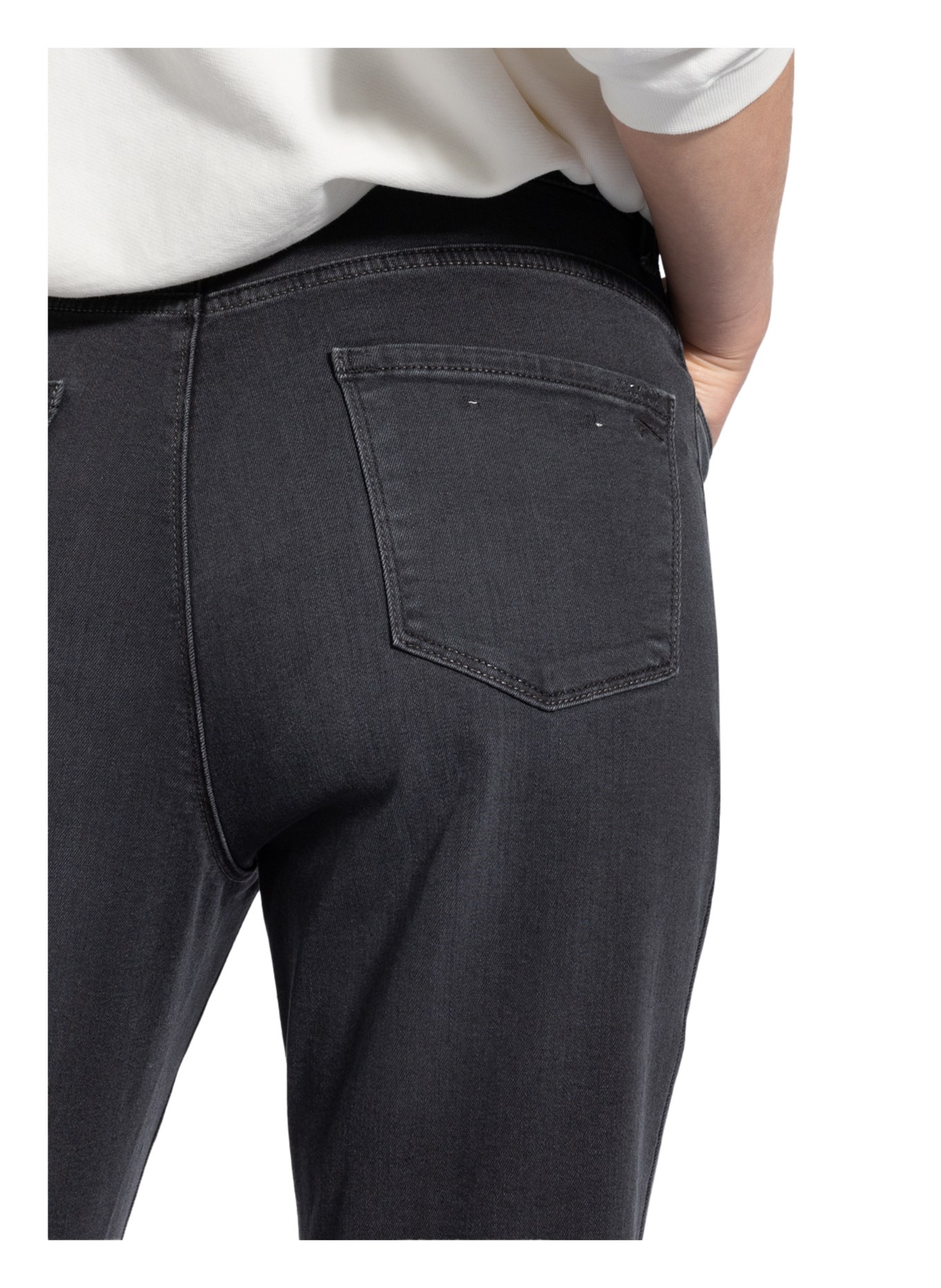 BRAX Jeans MARY mit Swarovski Kristallen, Farbe: 03 used black (Bild 5)