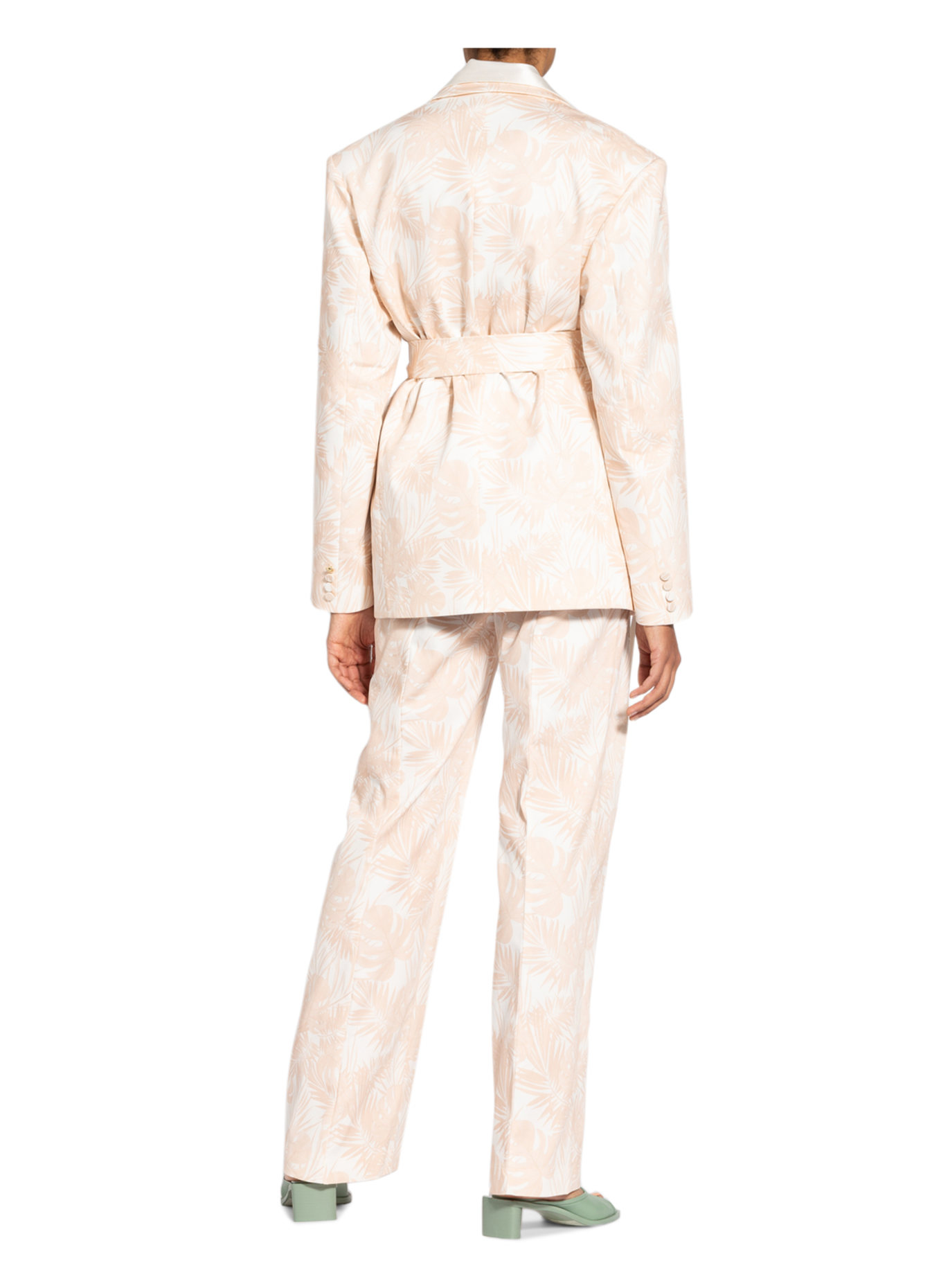 Hebe Studio Longblazer LOVER: CREME / HELLORANGE