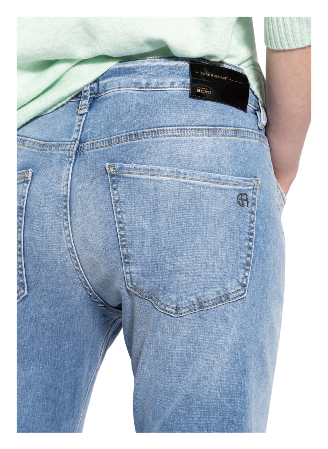 ELIAS RUMELIS Boyfriend jeans ERLEONA , Color: 568 berry blue (Image 5)