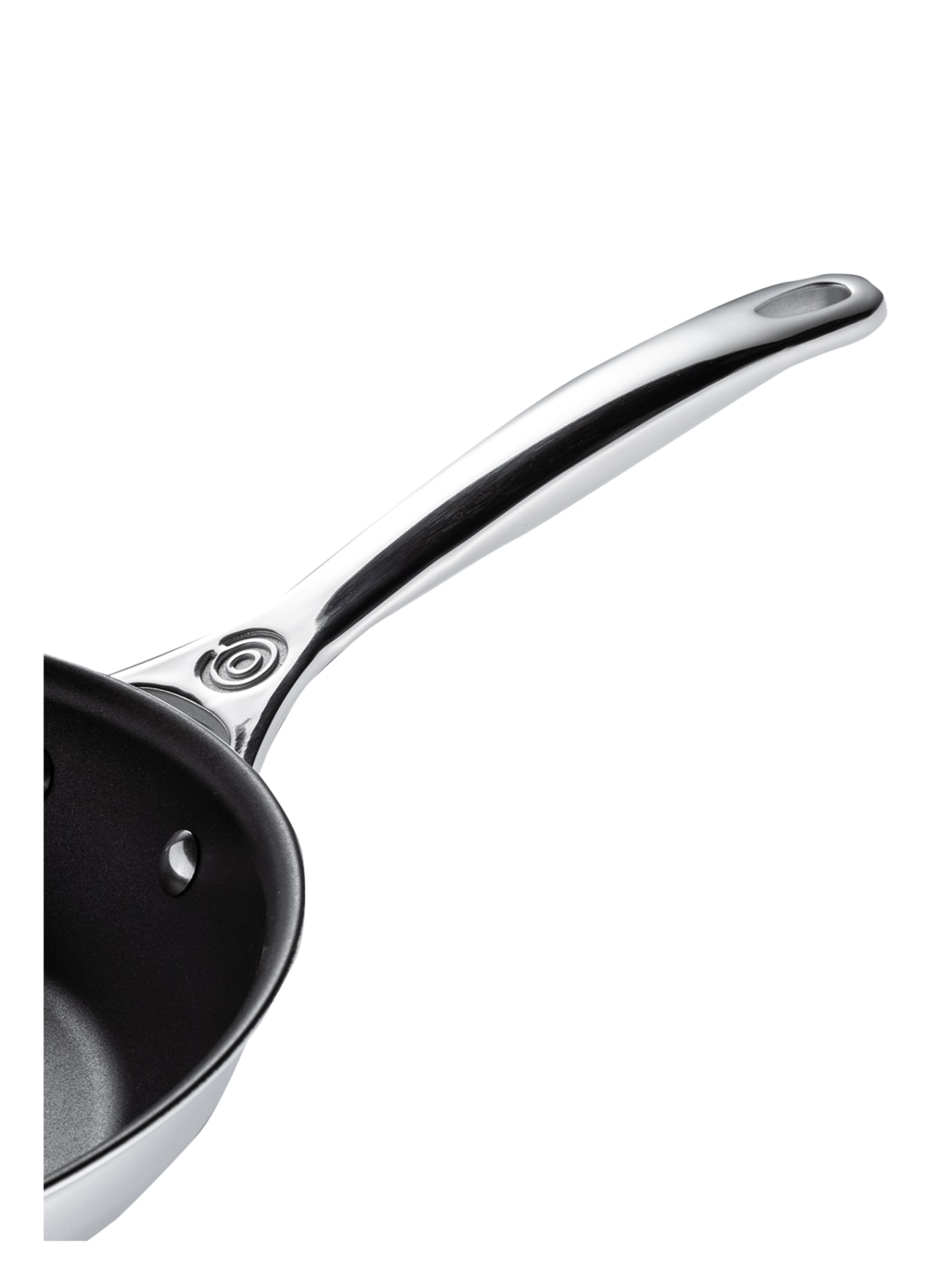LE CREUSET 2-tlg. Pfannen-Set: SILBER / DUNKELGRAU