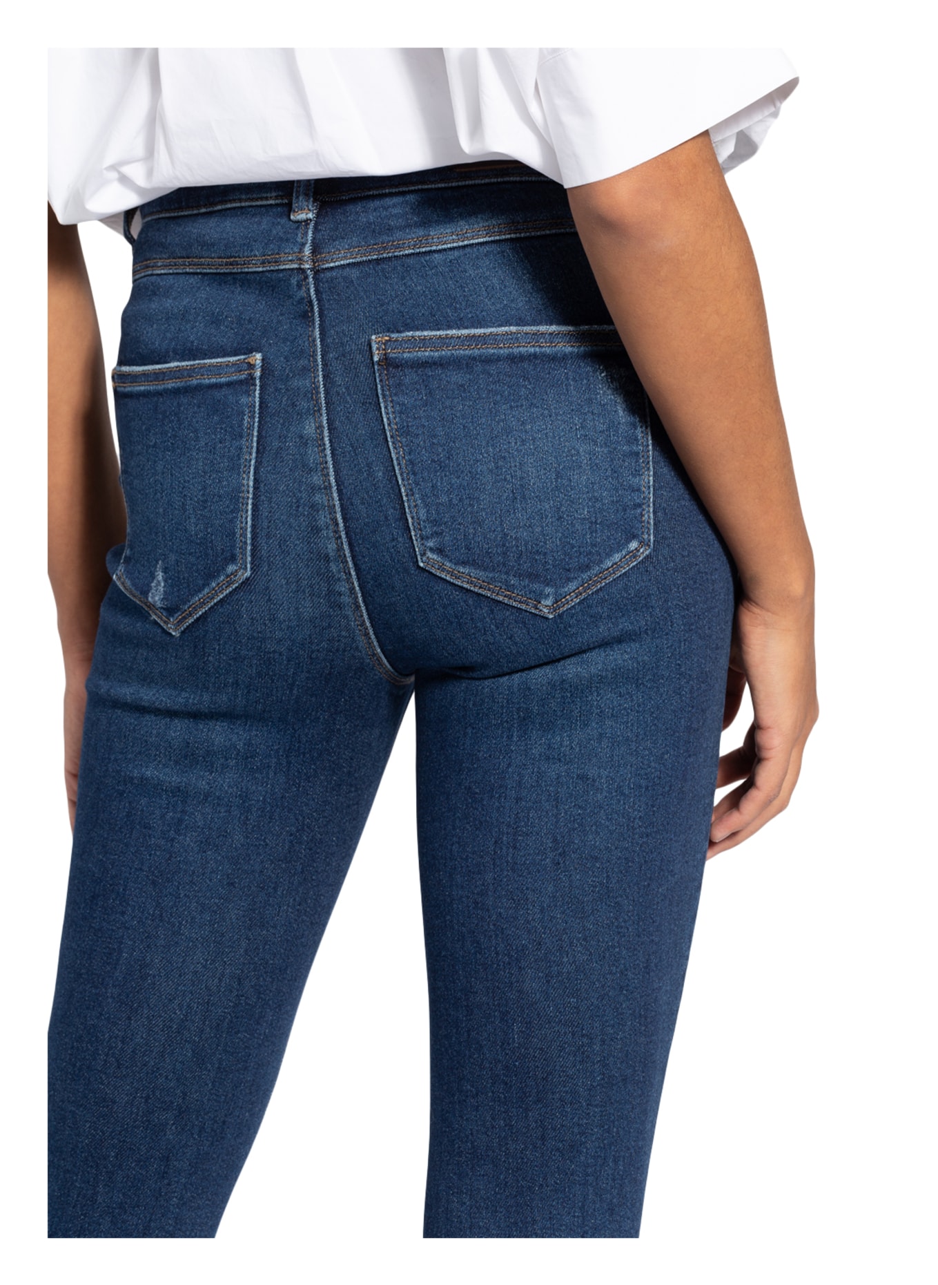 ONLY 7/8-Jeans, Farbe: DARK BLUE DENIM (Bild 5)
