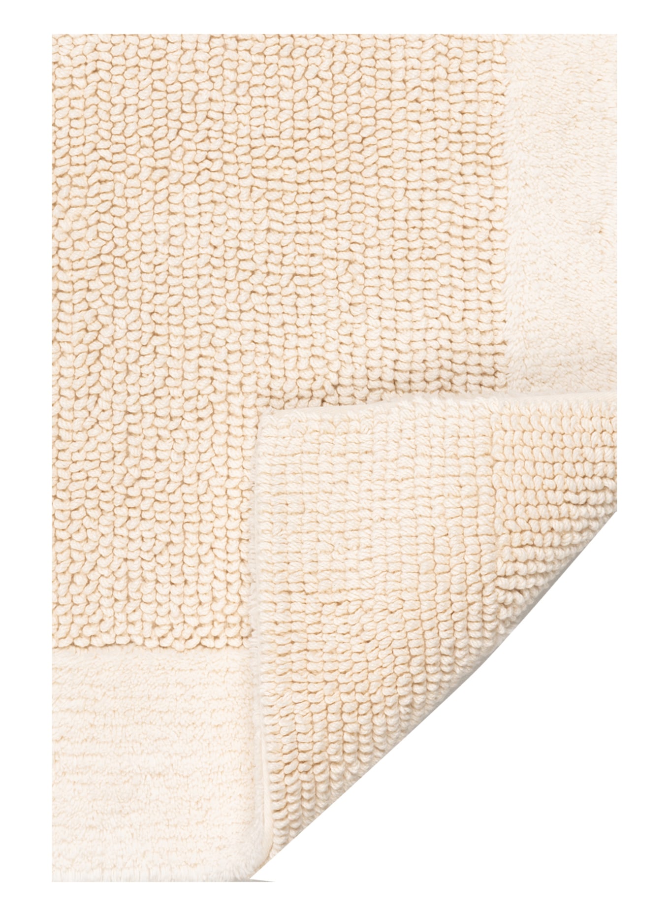 EB HOME Badematte PRESTIGE zum Wenden: CREME