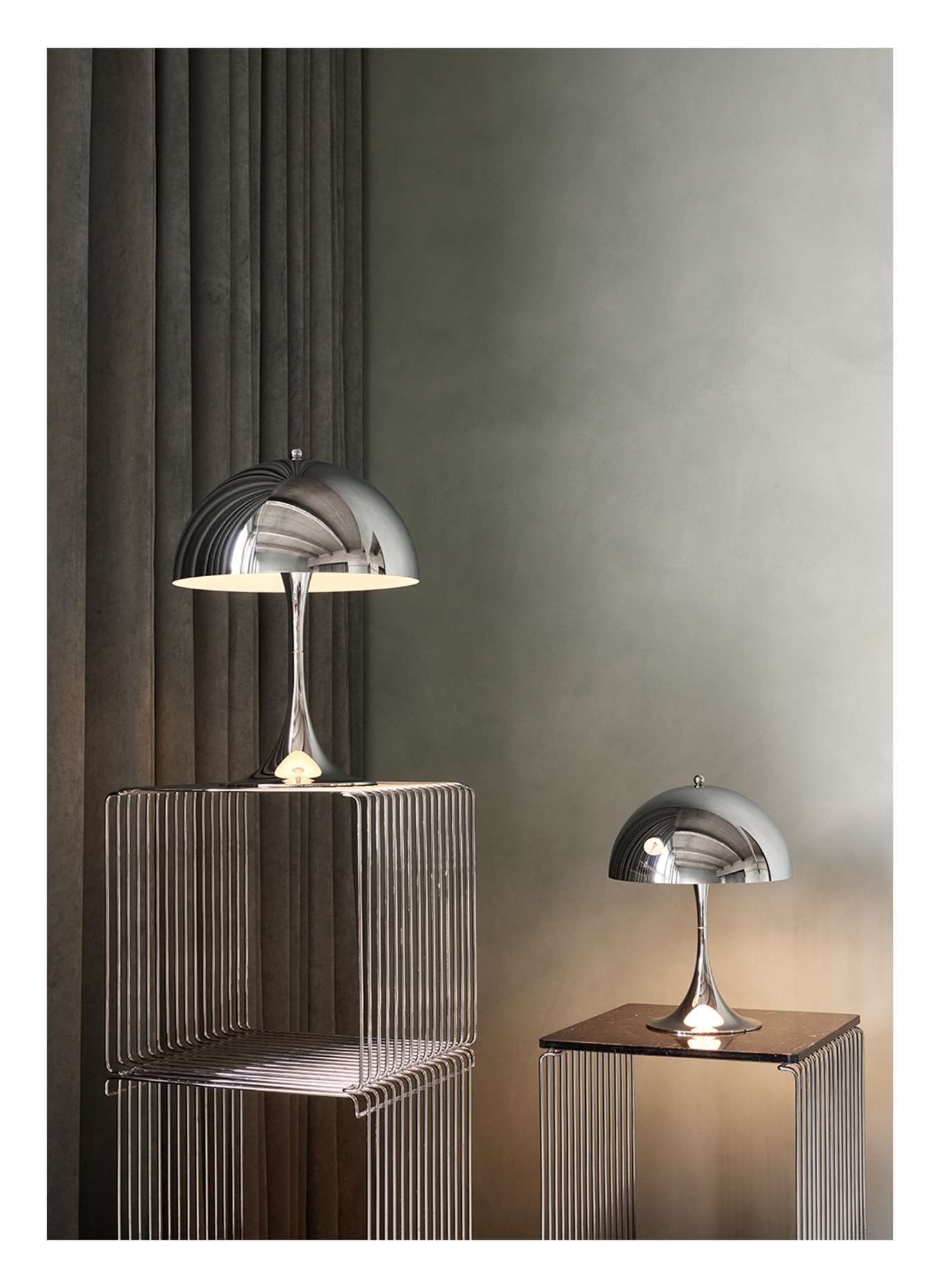 louis poulsen Tischleuchte PANTHELLA MINI: SCHWARZ