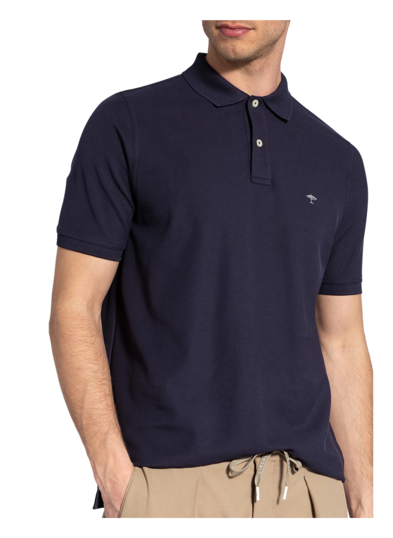 FYNCH-HATTON Piqué-Poloshirt, Farbe: DUNKELBLAU (Bild 4)