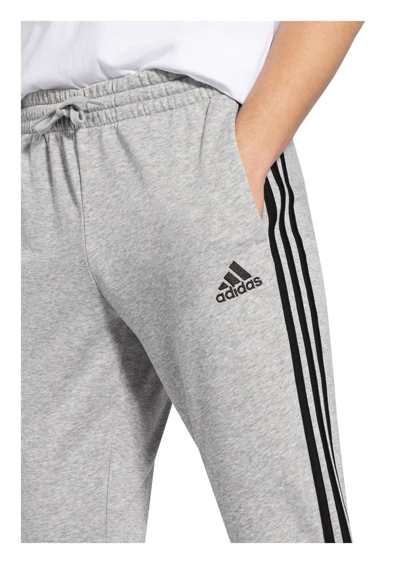 adidas Sweatpants ESSENTIALS: LIGHT GRAY