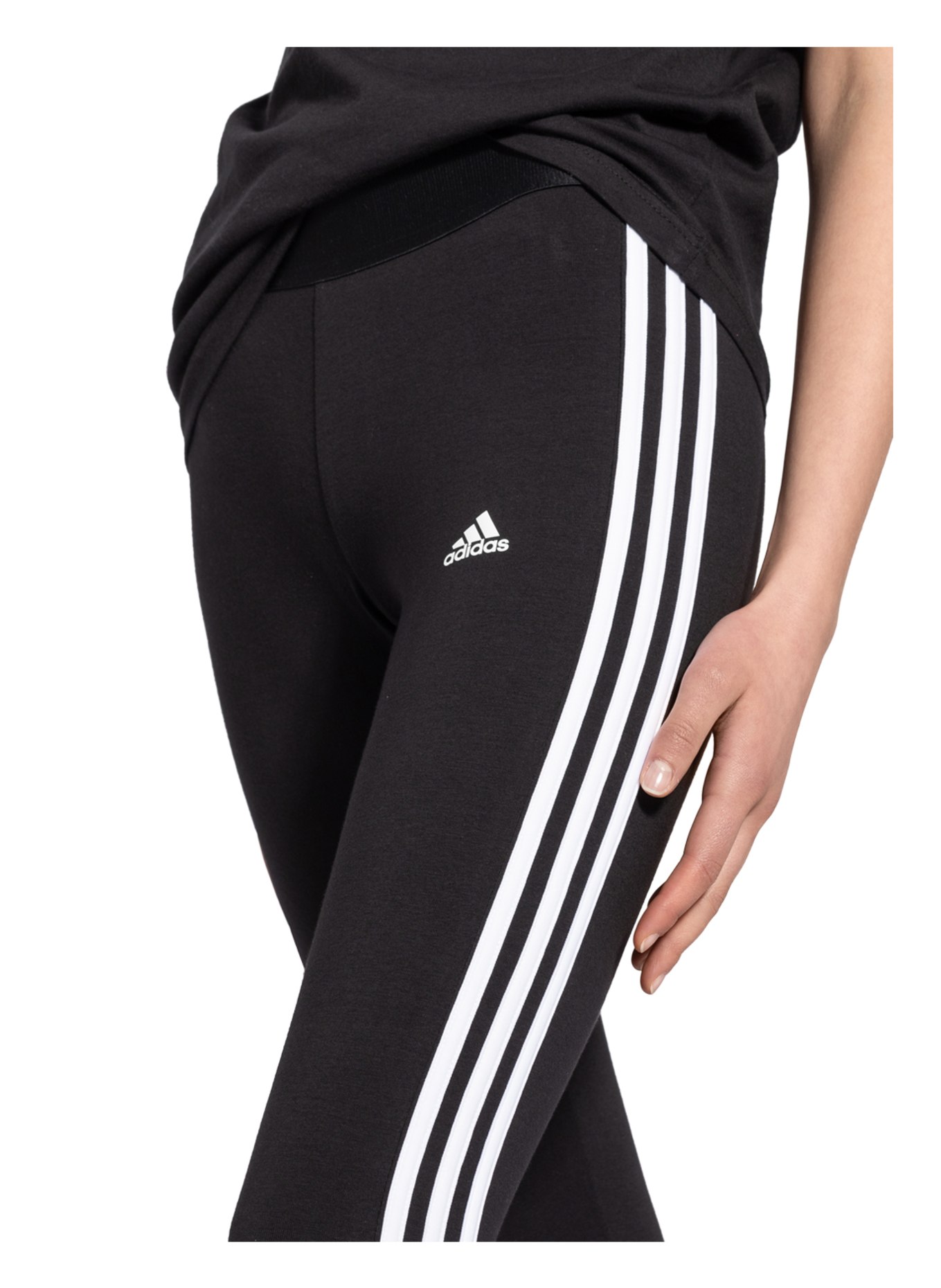 adidas Tights LOUNGEWEAR ESSENTIALS, Color: BLACK/ WHITE (Image 5)