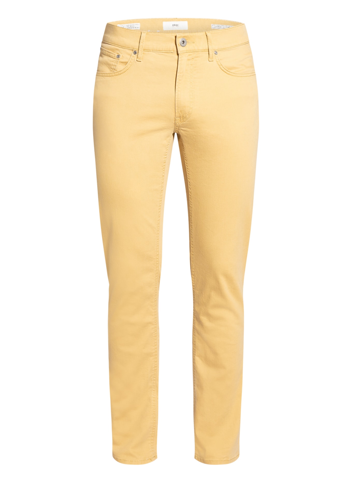 BRAX Trousers CHUCK HI-FLEX modern fit, Color: DARK YELLOW (Image 1)