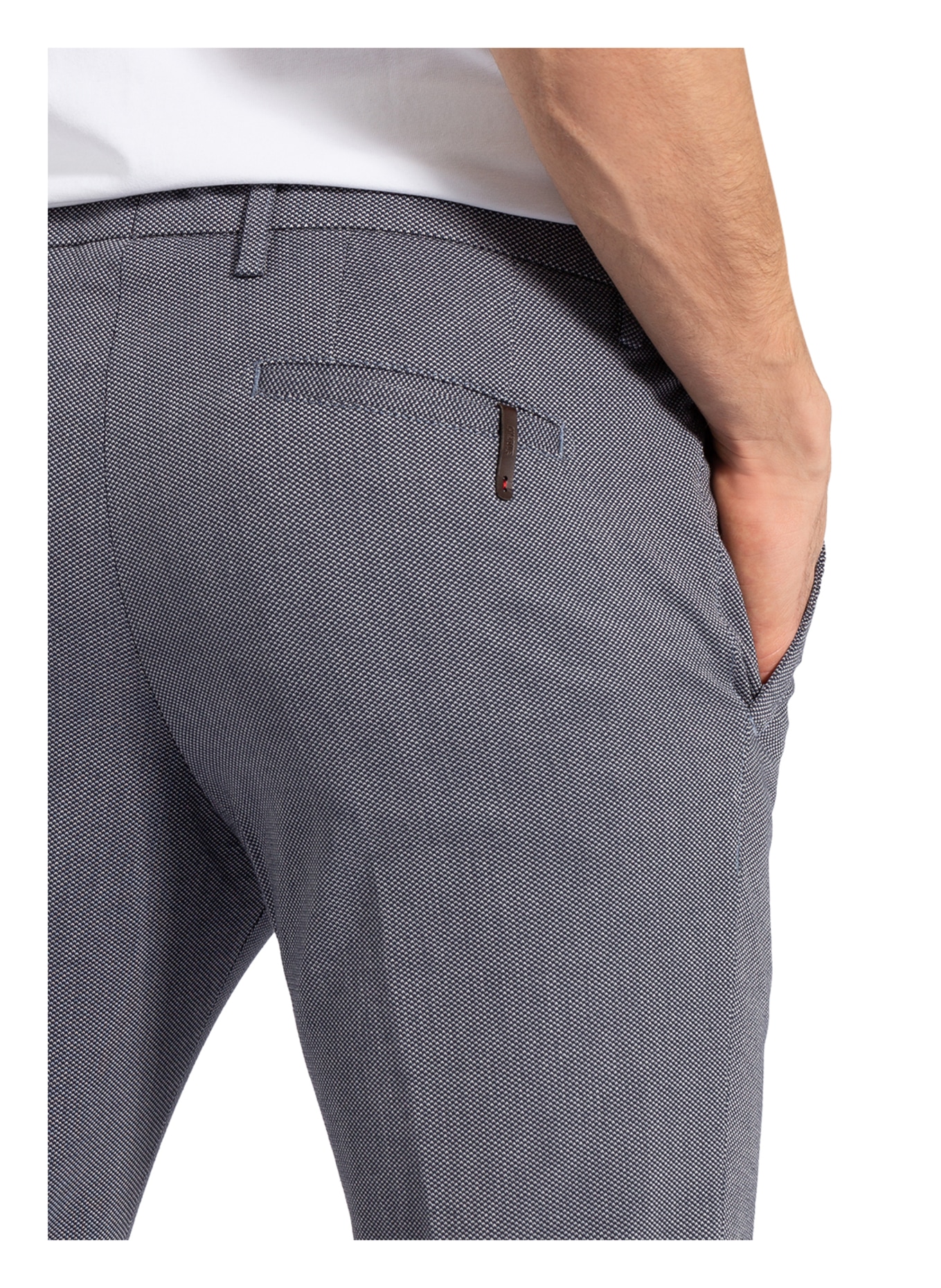 CINQUE Chinos CIBRODY Slim Fit, Color: DARK BLUE/ GRAY (Image 7)