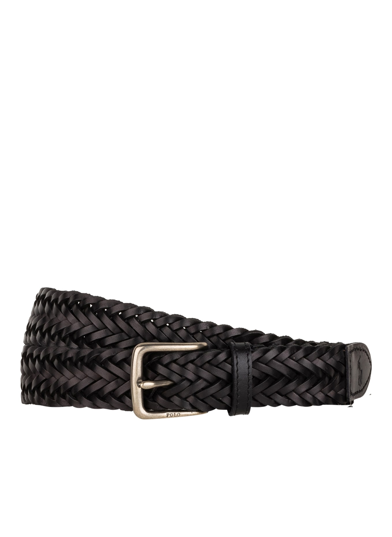 POLO RALPH LAUREN Braided belt, Color: BLACK (Image 1)