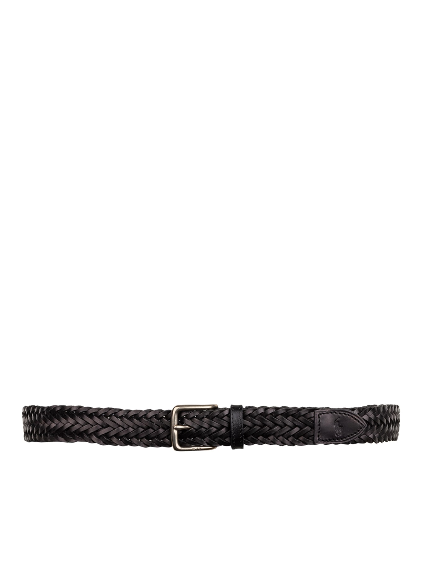 POLO RALPH LAUREN Braided belt, Color: BLACK (Image 2)