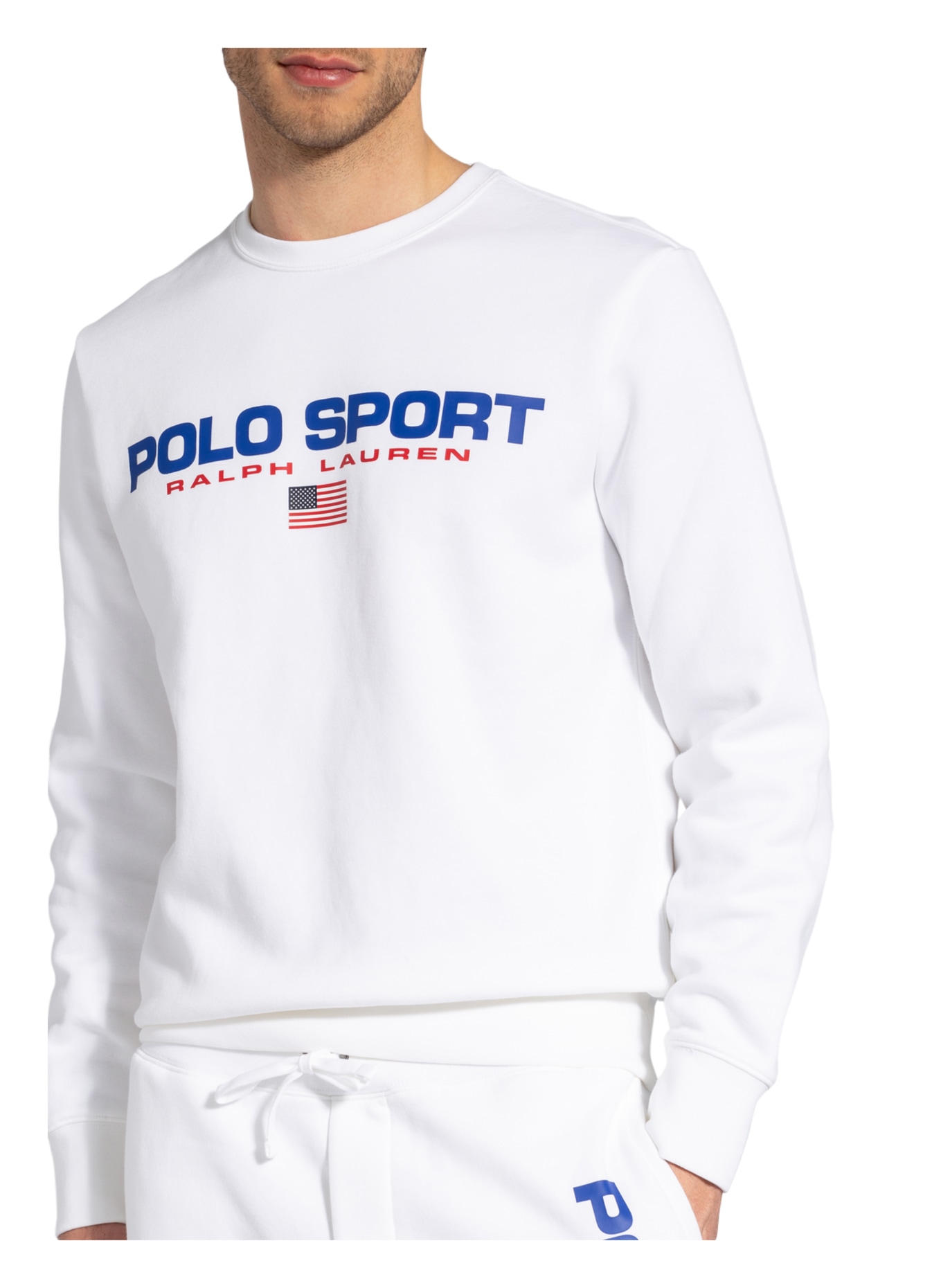 POLO SPORT Sweatshirt , Farbe: WEISS (Bild 6)