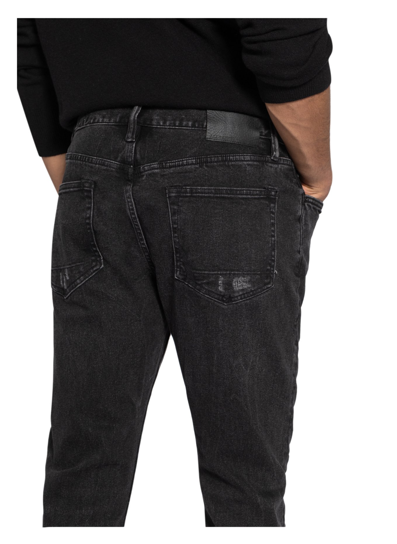 ALLSAINTS Jeans REX Slim Fit, Farbe: 162 Washed Black (Bild 5)