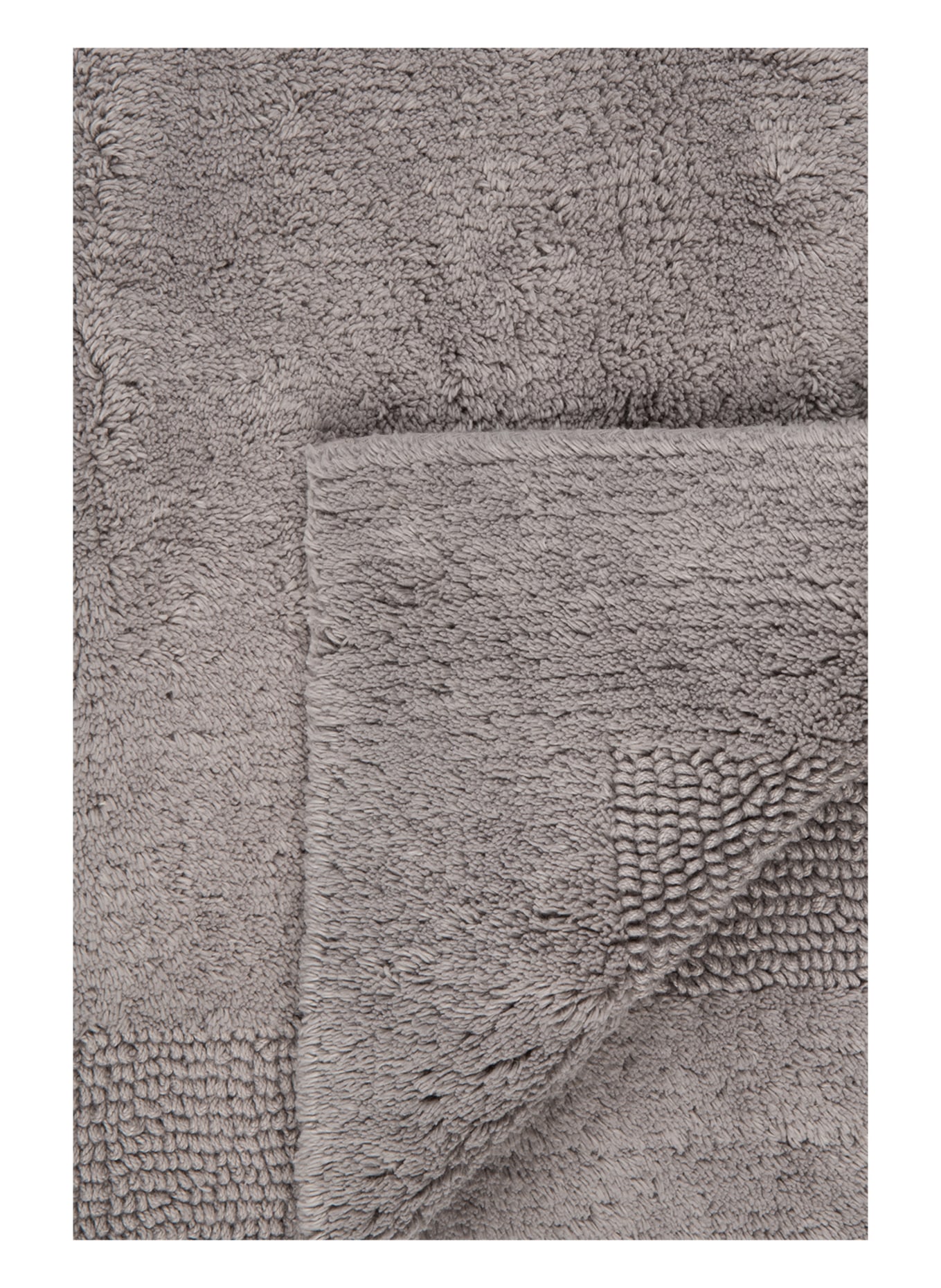 EB HOME Badematte PRESTIGE zum Wenden: GRAU