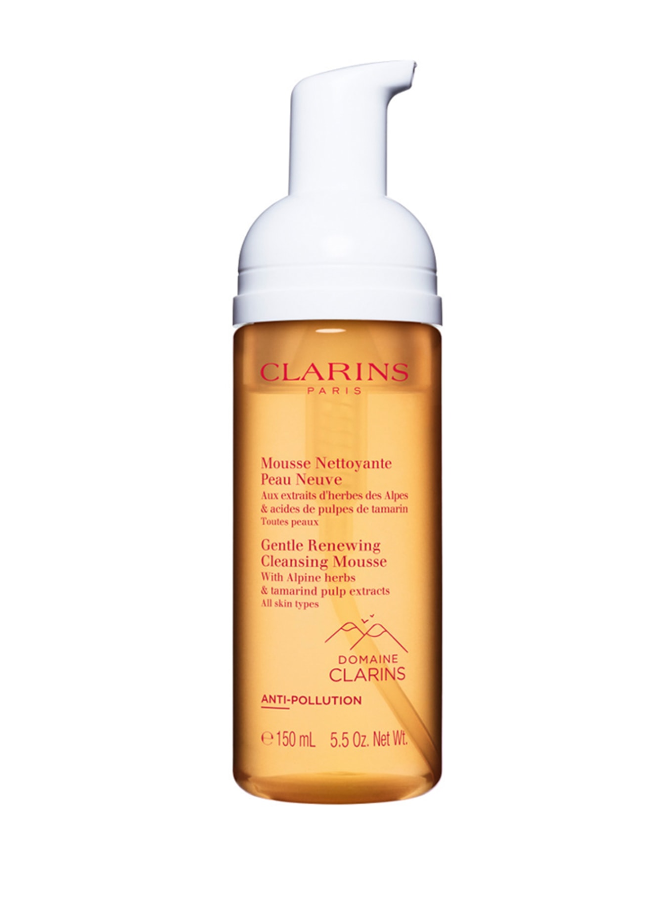 CLARINS GENTLE RENEWING CLEANSING MOUSSE (Obrazek 1)