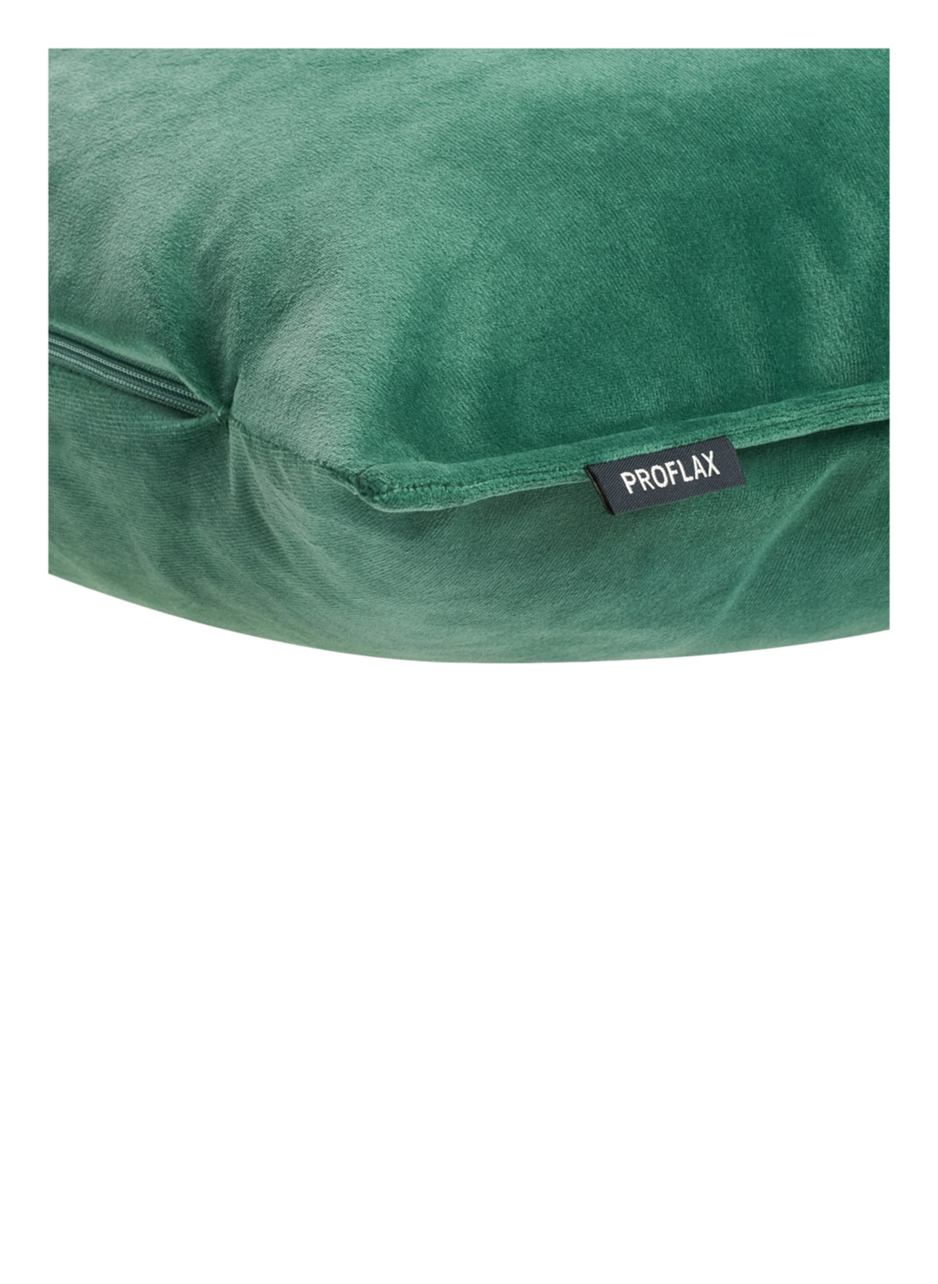 PROFLAX Decorative cushion cover MILANO, Color: GREEN (Image 2)