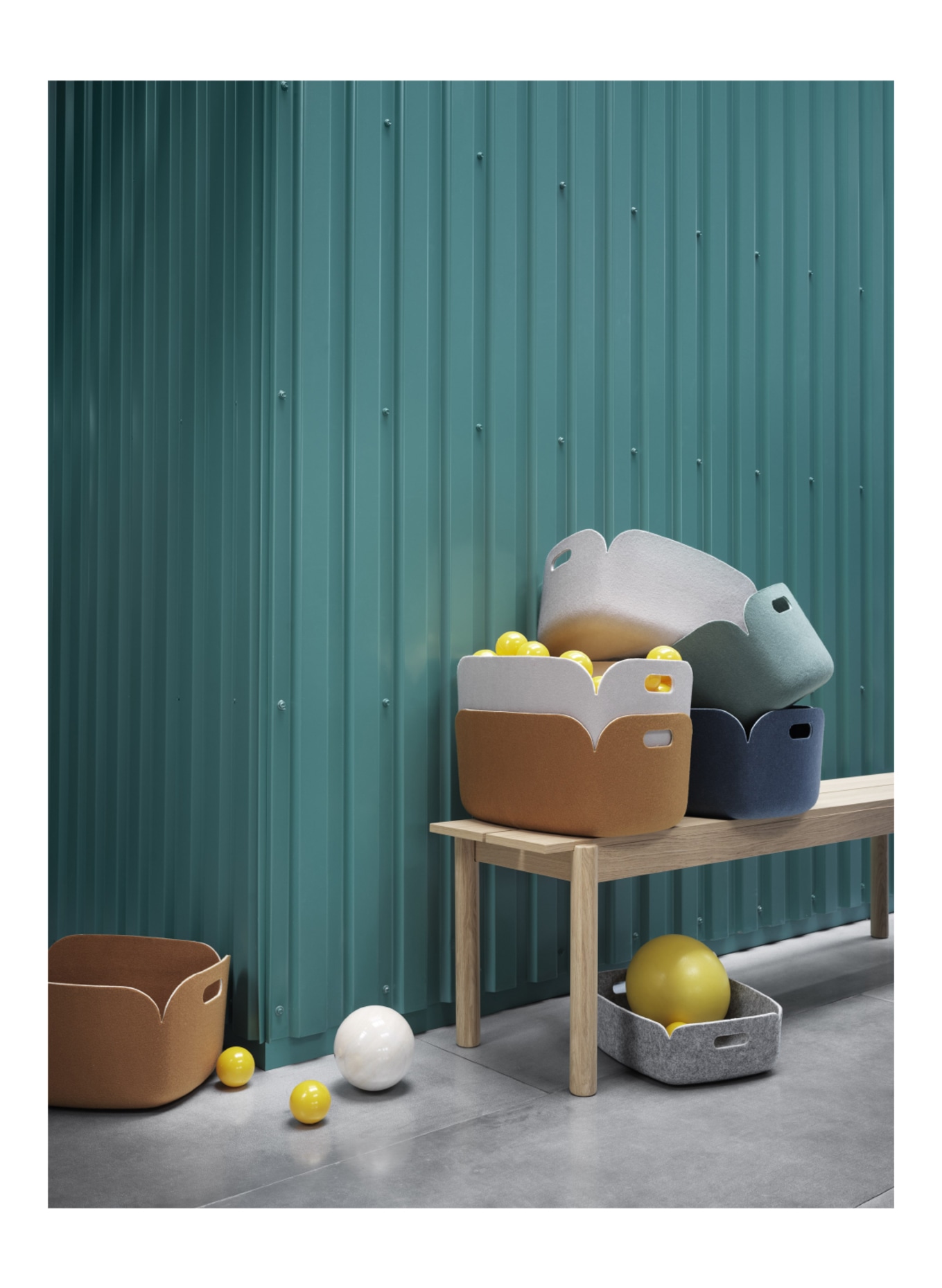 MUUTO Storage box, Color: DARK GRAY (Image 2)