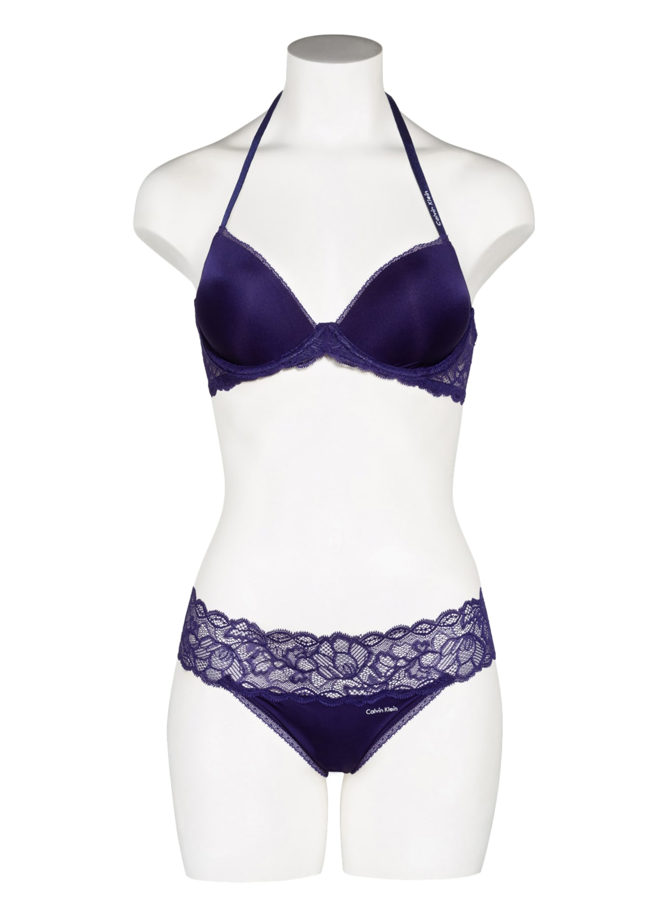 Calvin Klein Push-up-bh SEDUCTIVE COMFORT: DONKERPAARS