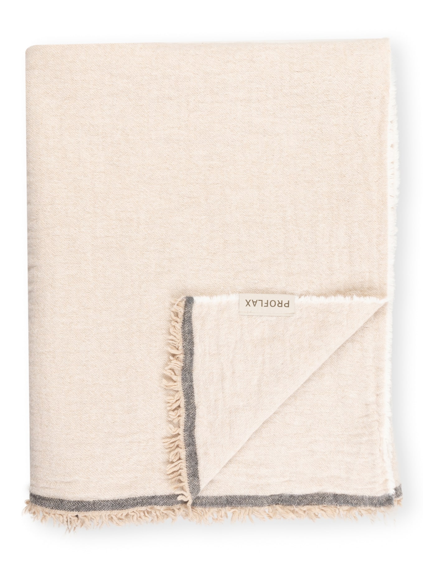 PROFLAX Throw FRANKY, Color: CAMEL (Image 1)