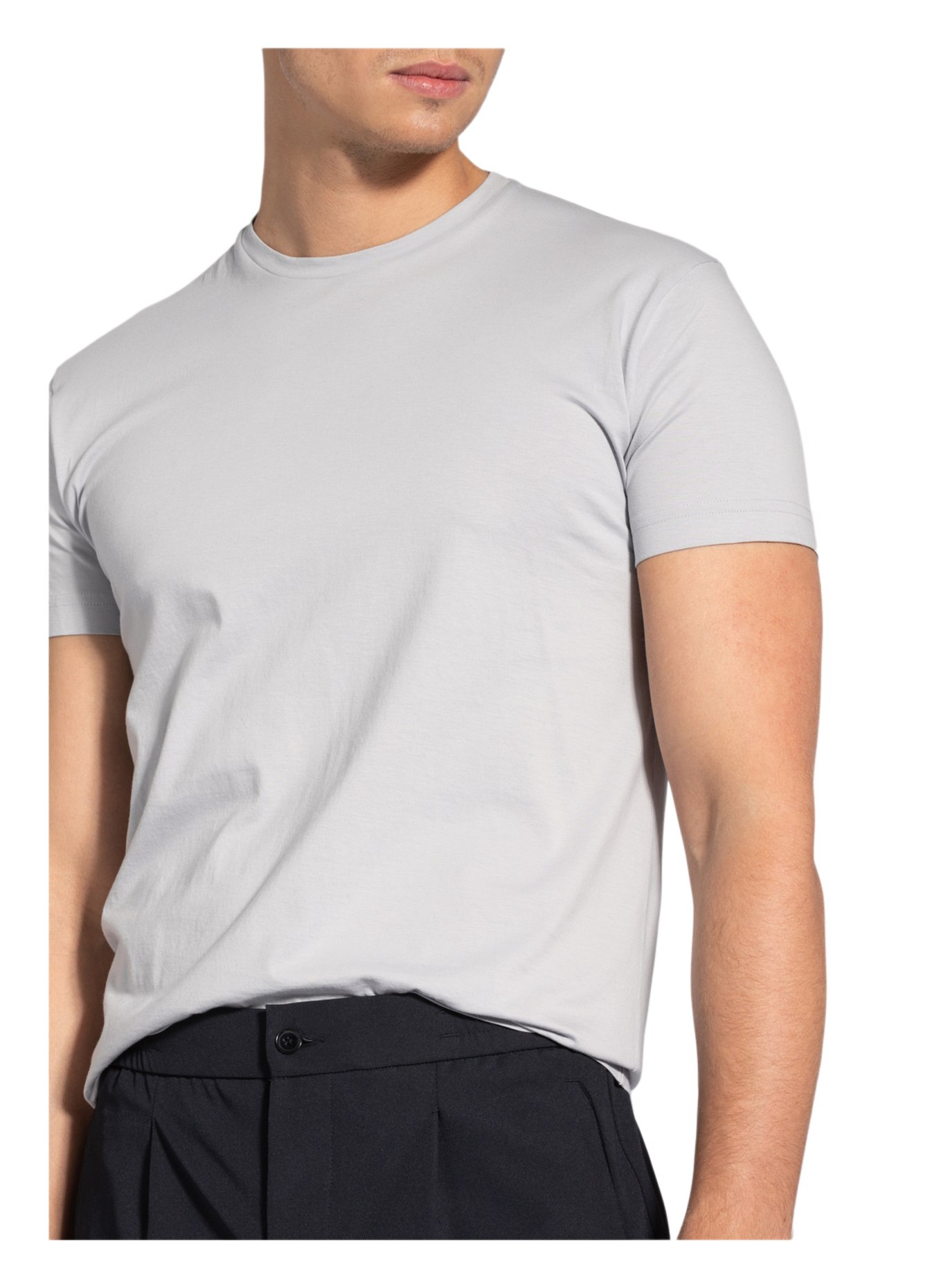 Stefan Brandt T-Shirt ENNO, Farbe: HELLGRAU (Bild 4)