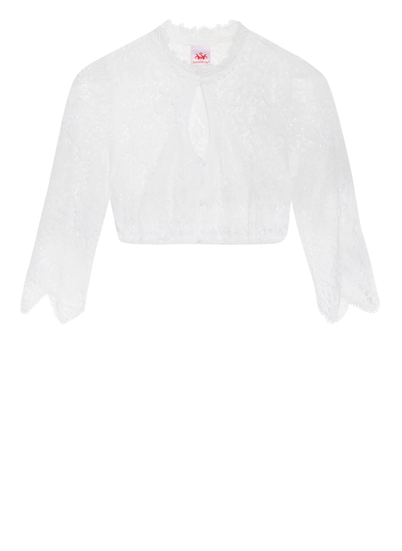 Spieth & Wensky Dirndl blouse, Color: WHITE (Image 1)