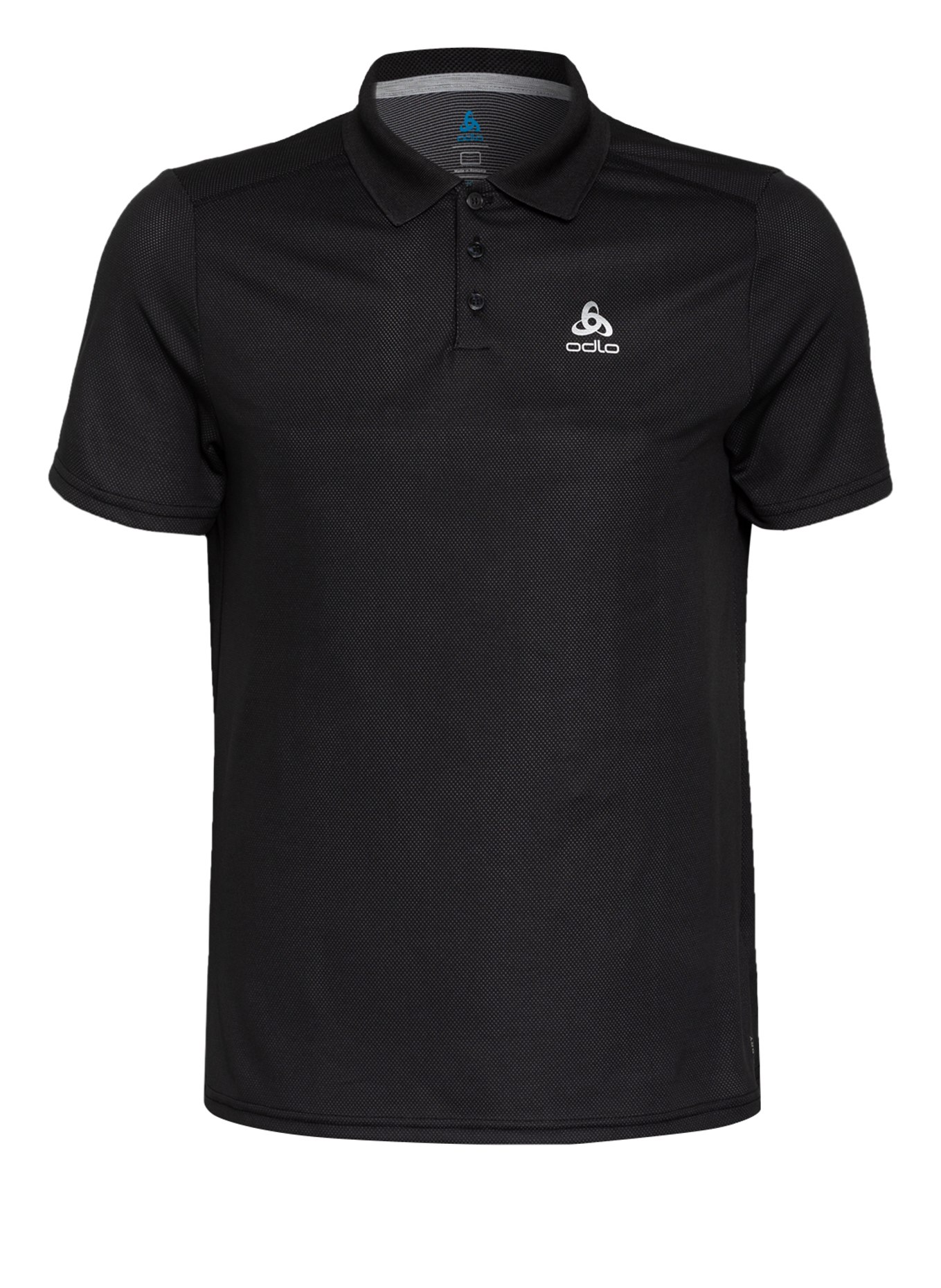 odlo Performance polo shirt F-DRY with UV protection 30+, Color: BLACK (Image 1)