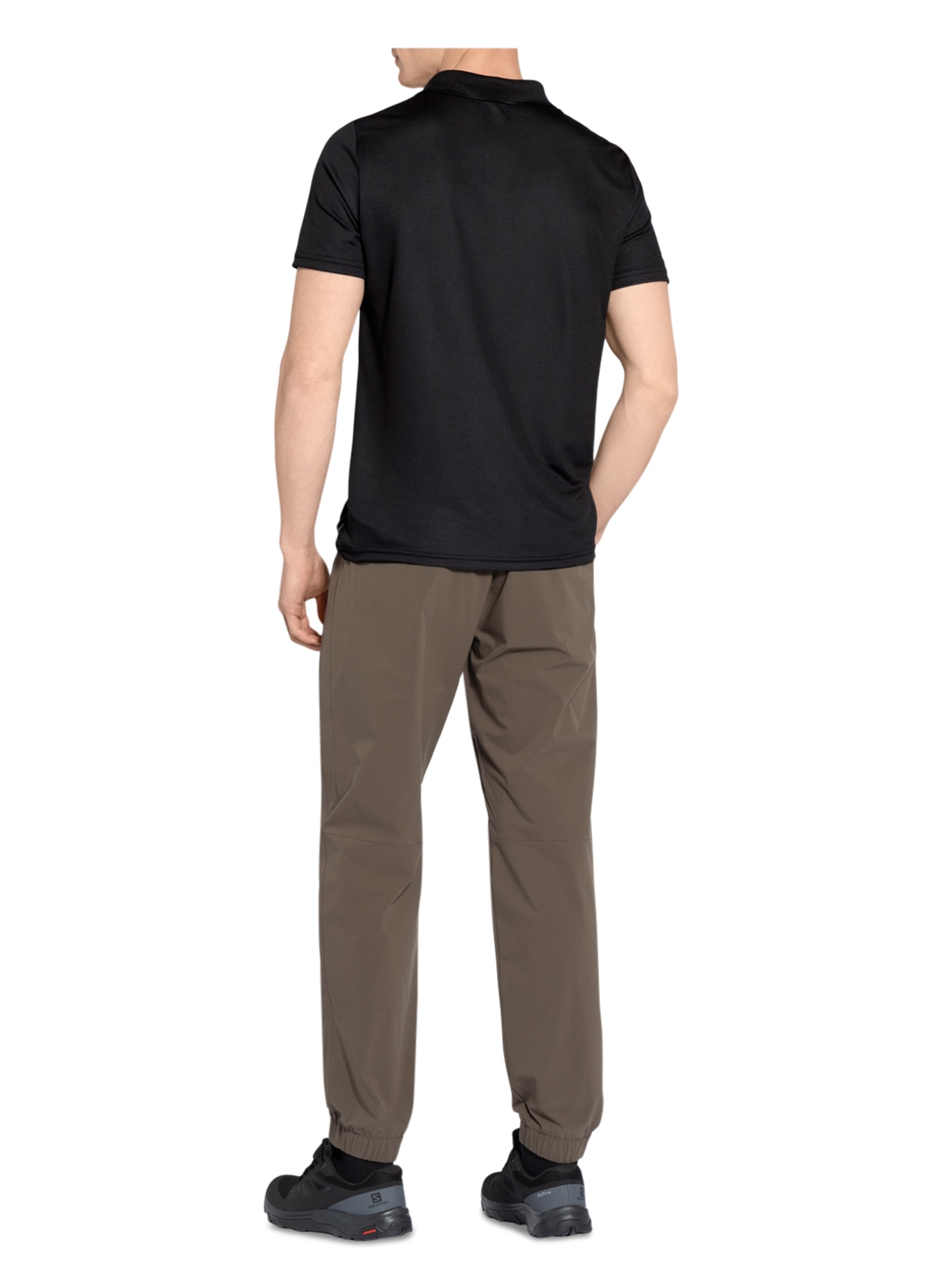 odlo Performance polo shirt F-DRY with UV protection 30+, Color: BLACK (Image 3)