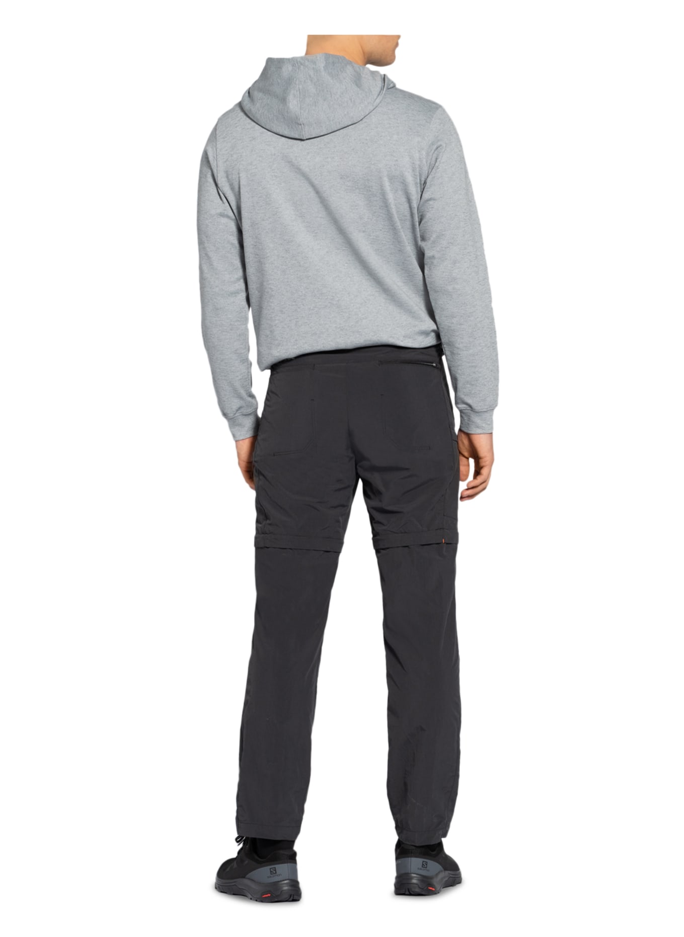 VAUDE Zip-off pants FARLEY, Color: BLACK (Image 3)