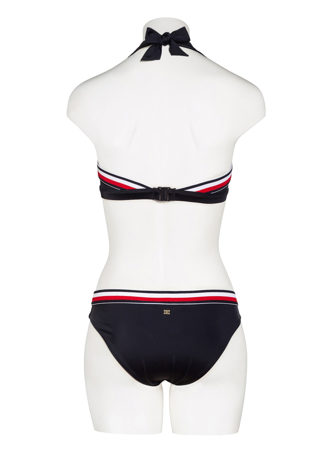 TOMMY HILFIGER Triangel-Bikini-Top , Farbe: DUNKELBLAU/ WEISS/ ROT (Bild 3)