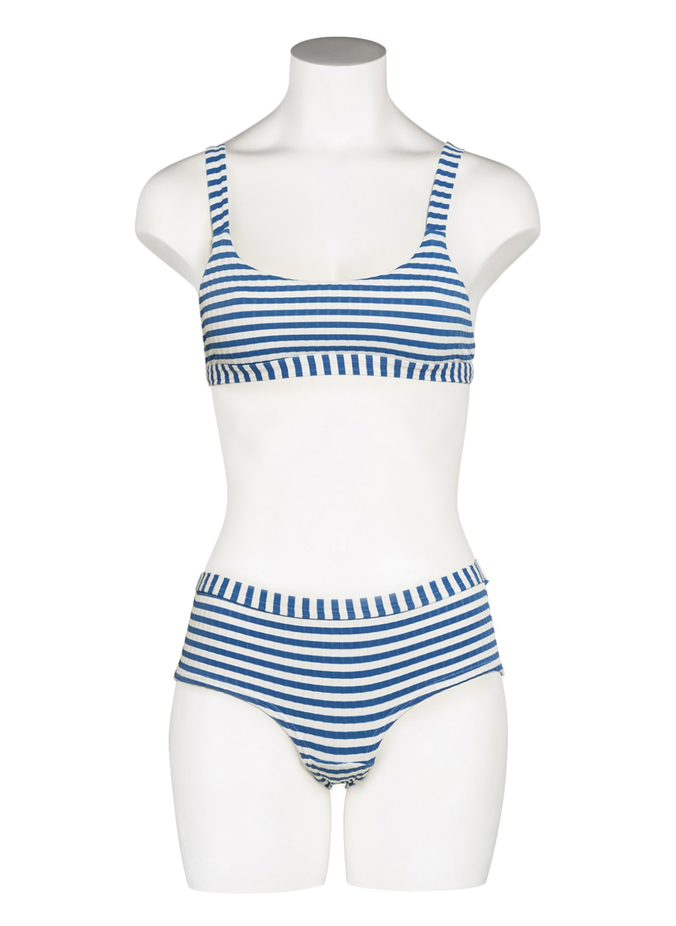 BANANA MOON Bikini-Hose HONA, Farbe: BLAU/ WEISS (Bild 2)
