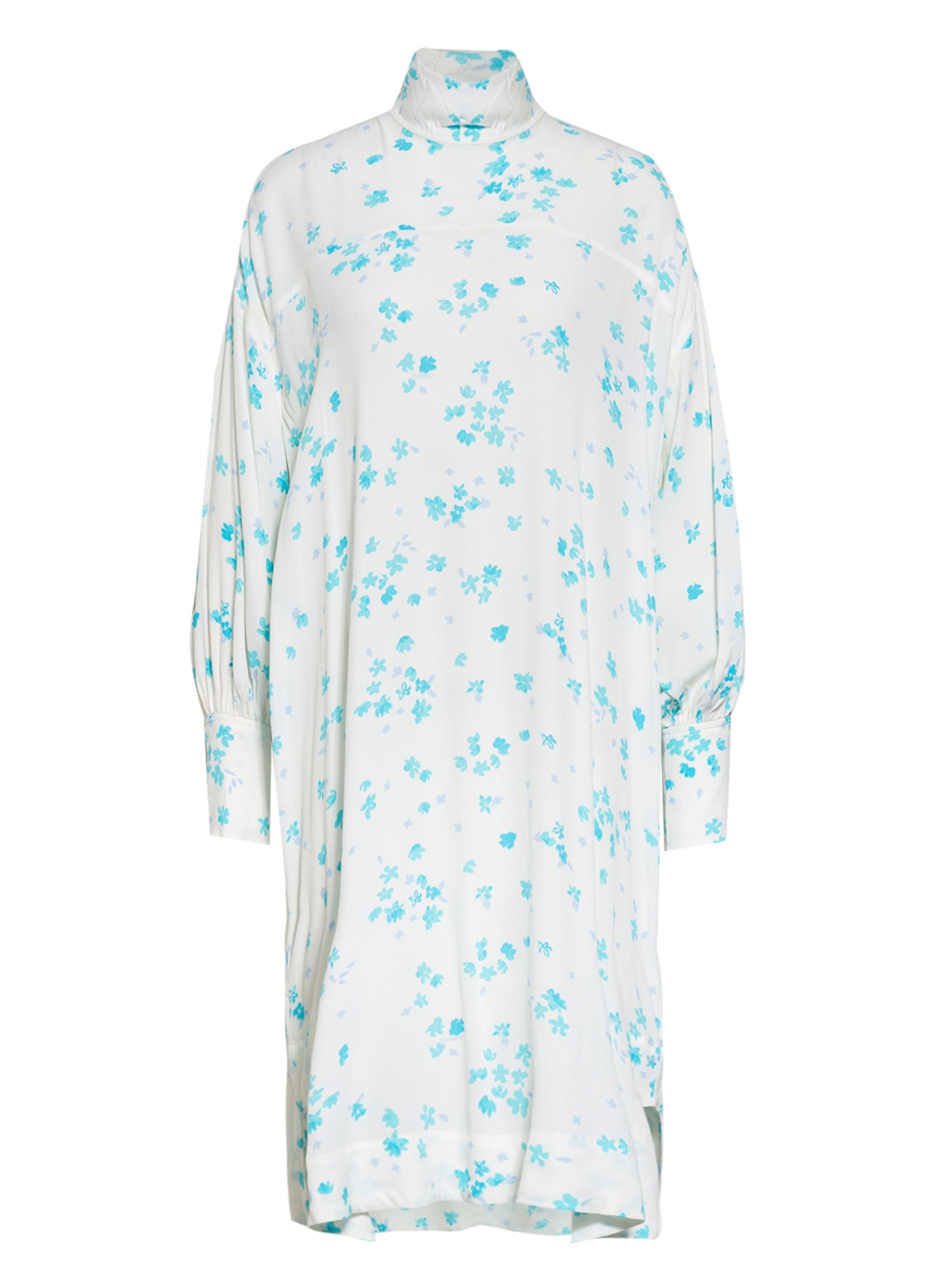 GANNI Oversized dress, Color: WHITE/ LIGHT BLUE (Image 1)