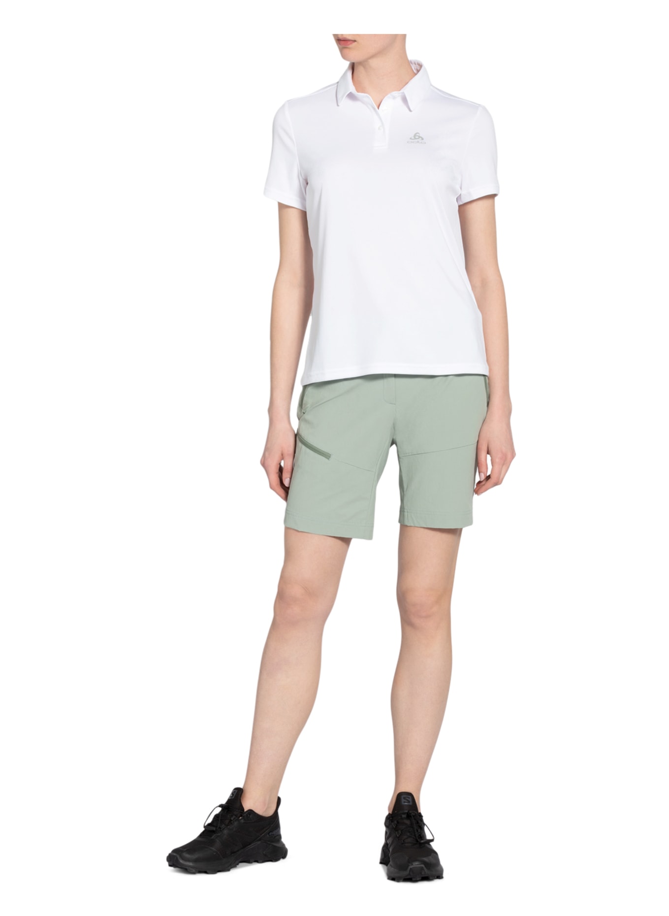 odlo Functional polo shirt CARDADA, Color: WHITE (Image 2)