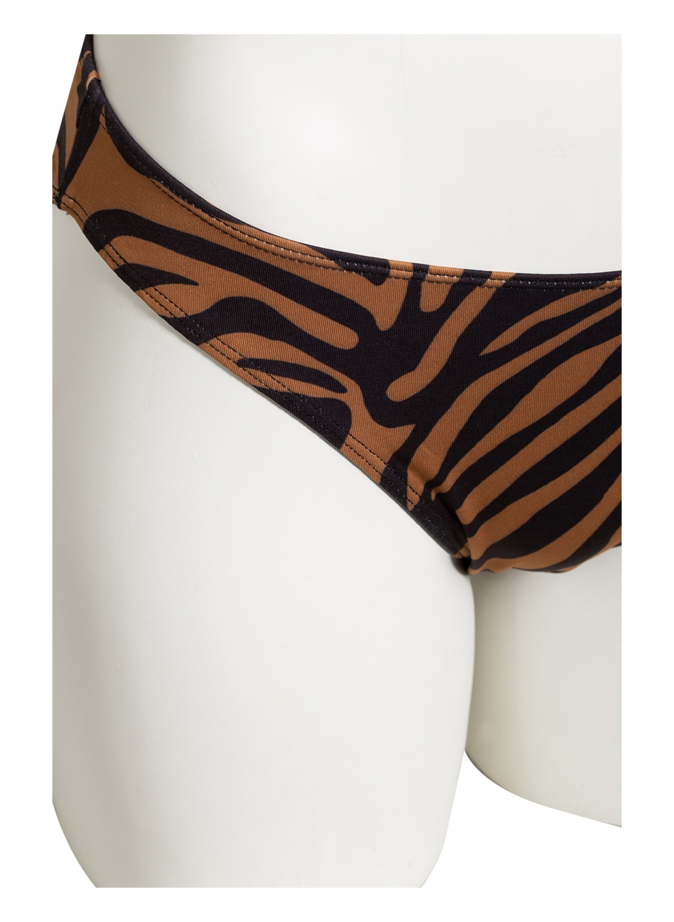 UNDERPROTECTION Bikini-Hose MELINA , Farbe: SCHWARZ/ CAMEL (Bild 4)